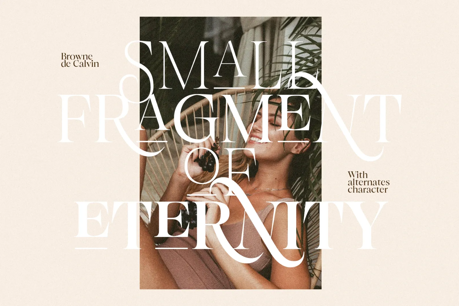 Browne de Calvin | Luxury Serif Typeface — image 18