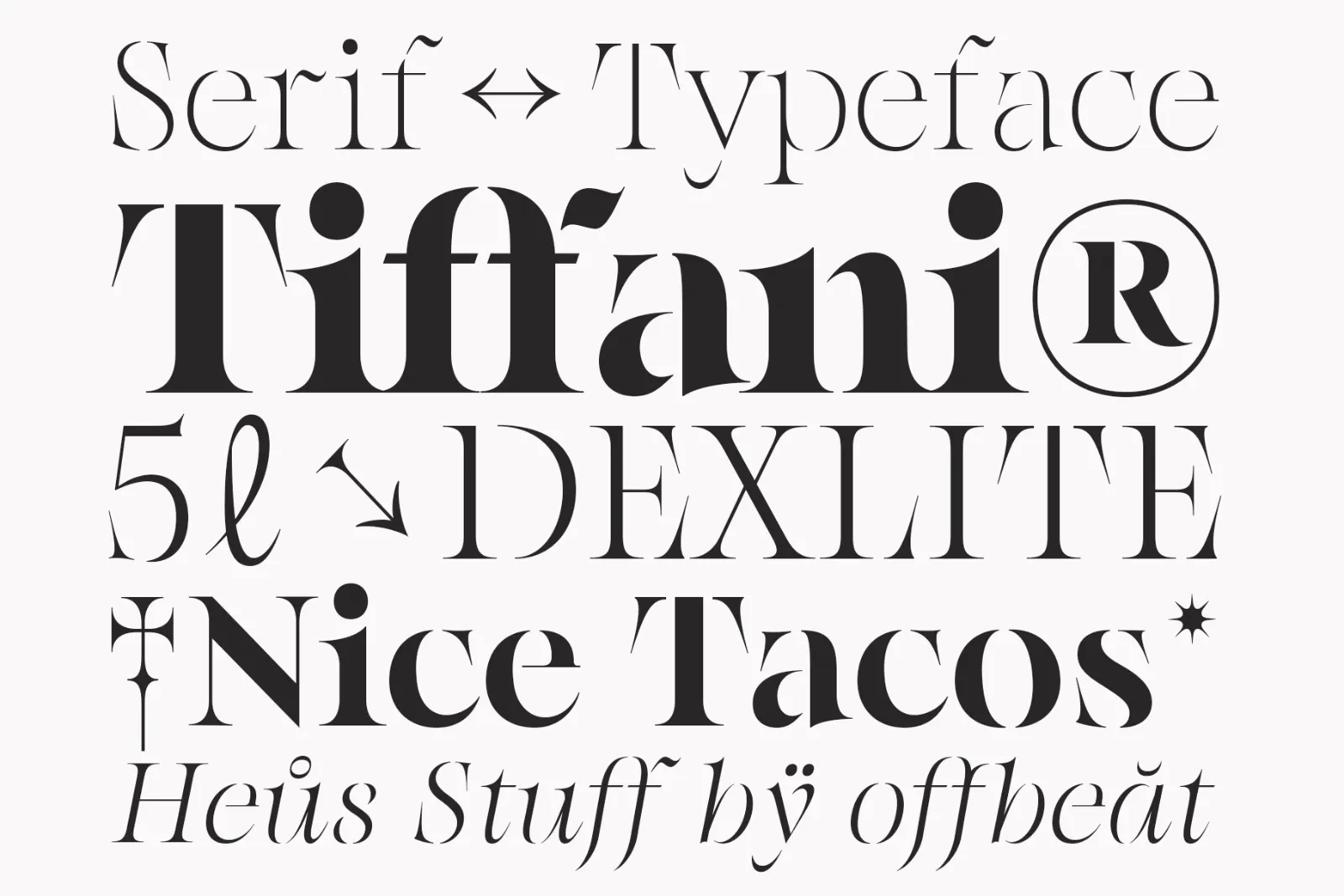 Kiltier | High Contrast Serif — image 18