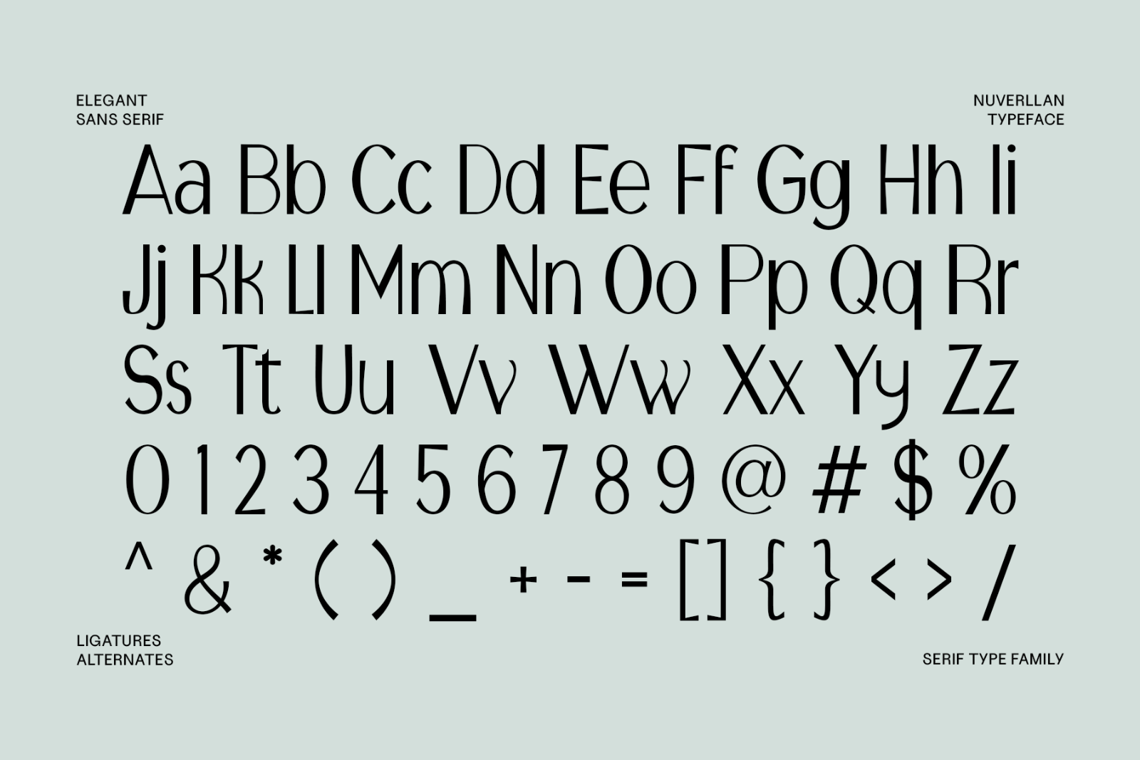 Nuvellan - Elegant Sans Serif Font — image 3