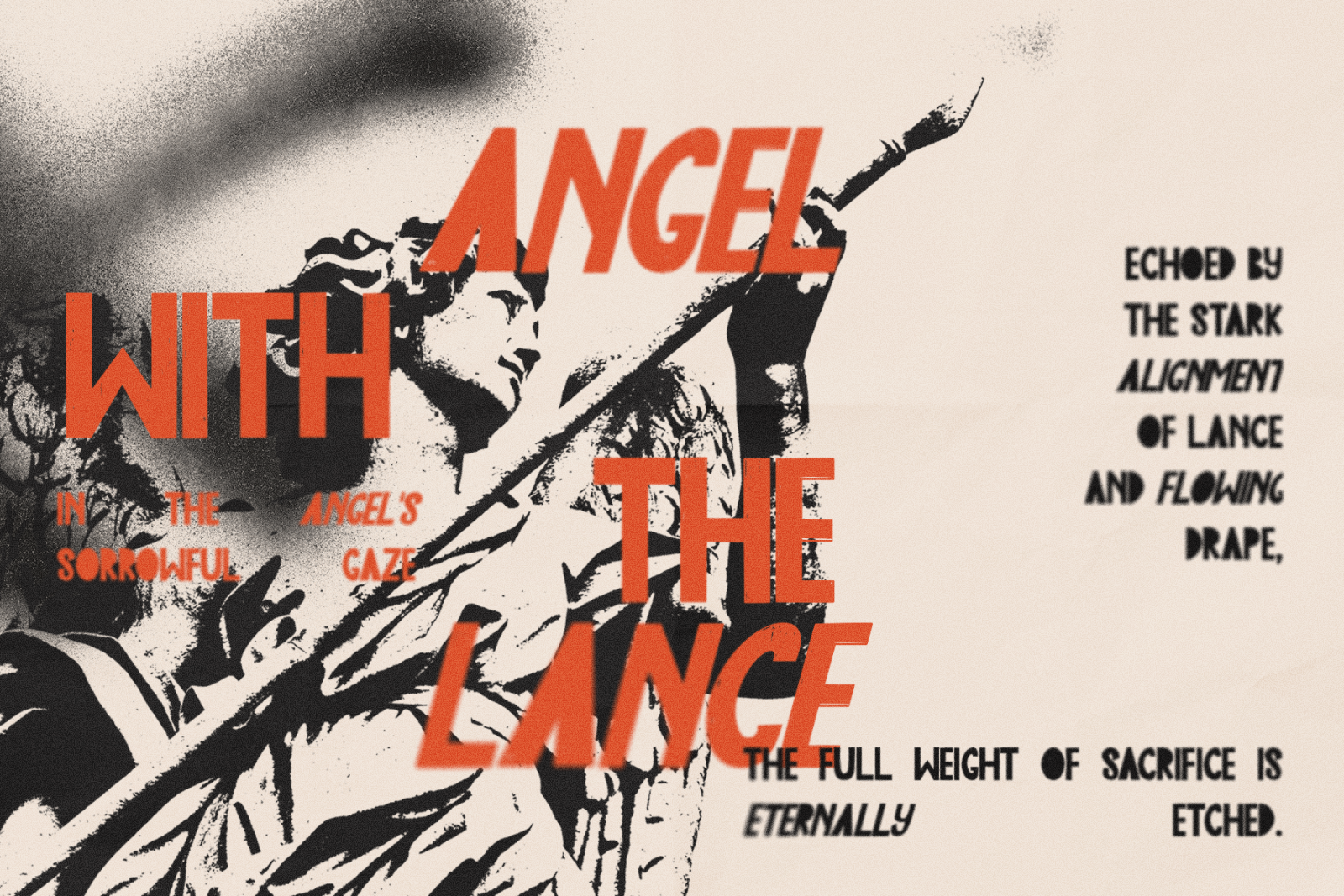 Edge Blocks - Textured Display Typeface