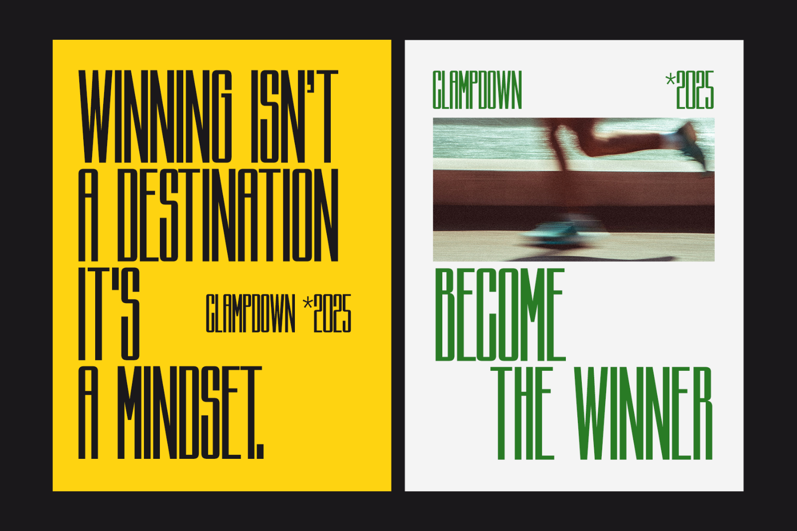 Clampdown - Ultra Condensed Sans Serif — image 5