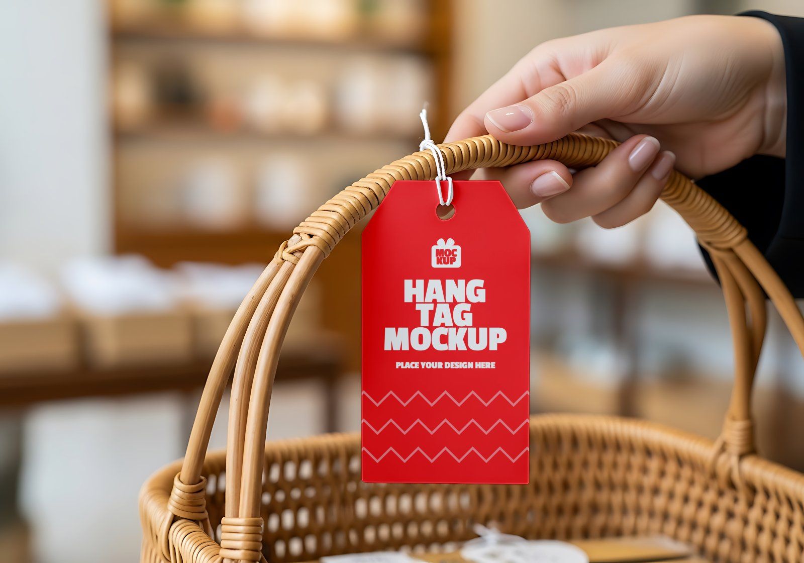 Premium Branding Hampers Store Mockup