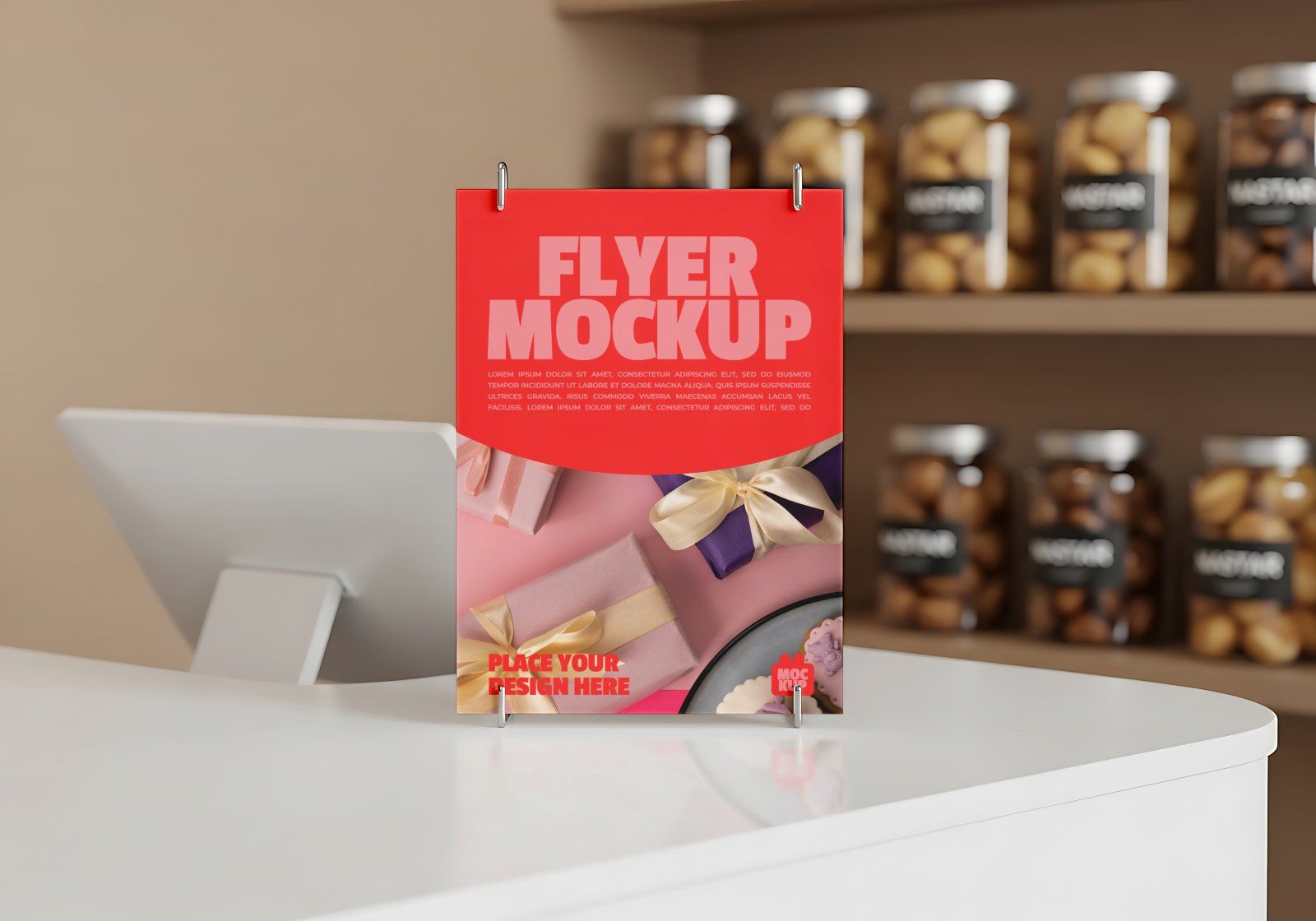 Premium Branding Hampers Store Mockup