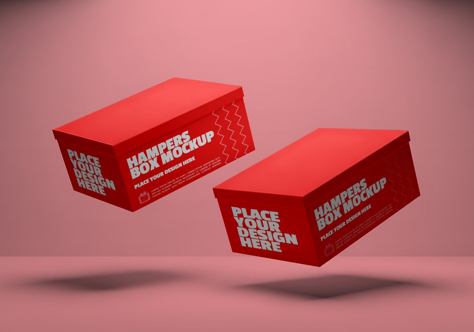 Premium Branding Hampers Store Mockup