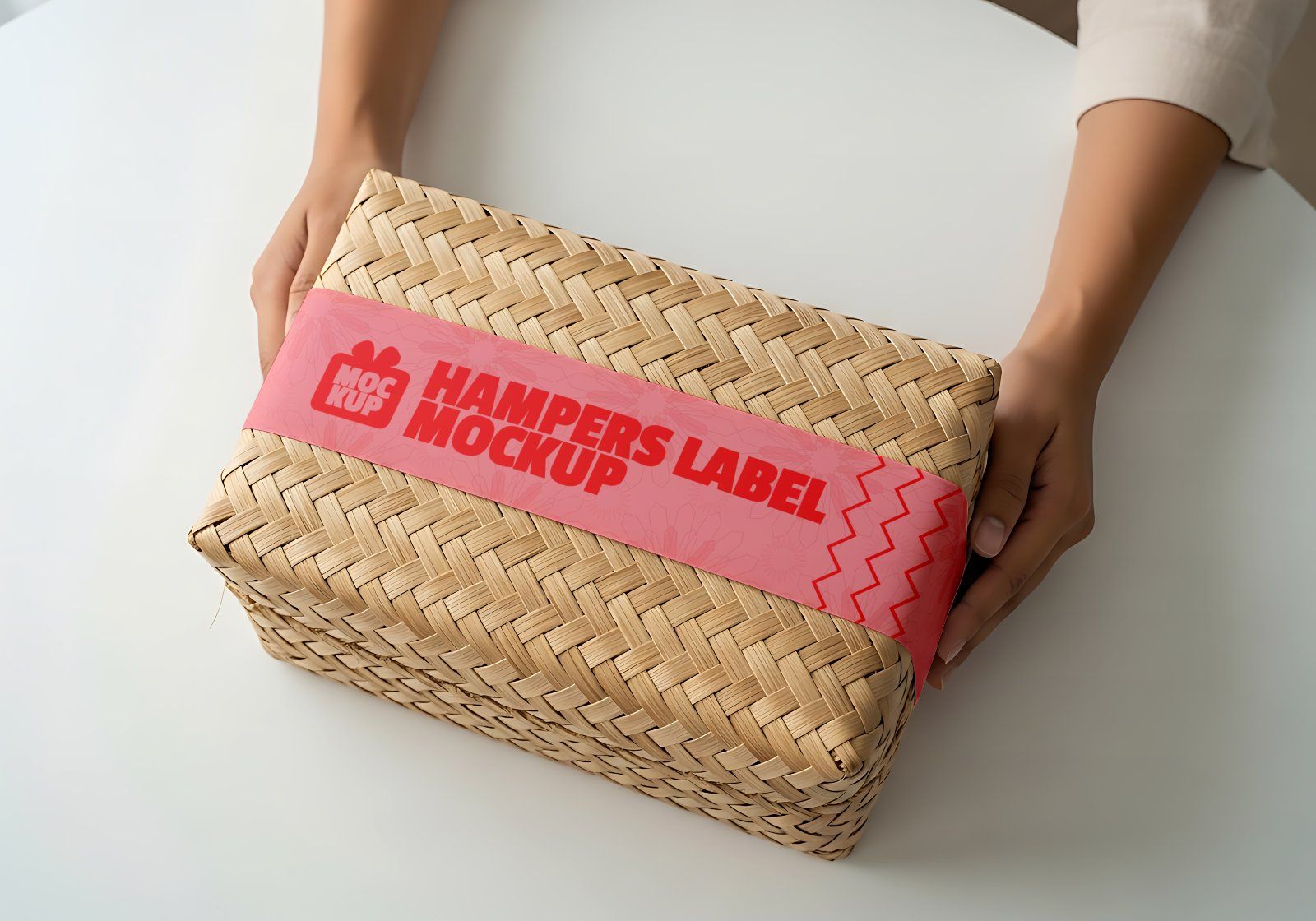Premium Branding Hampers Store Mockup