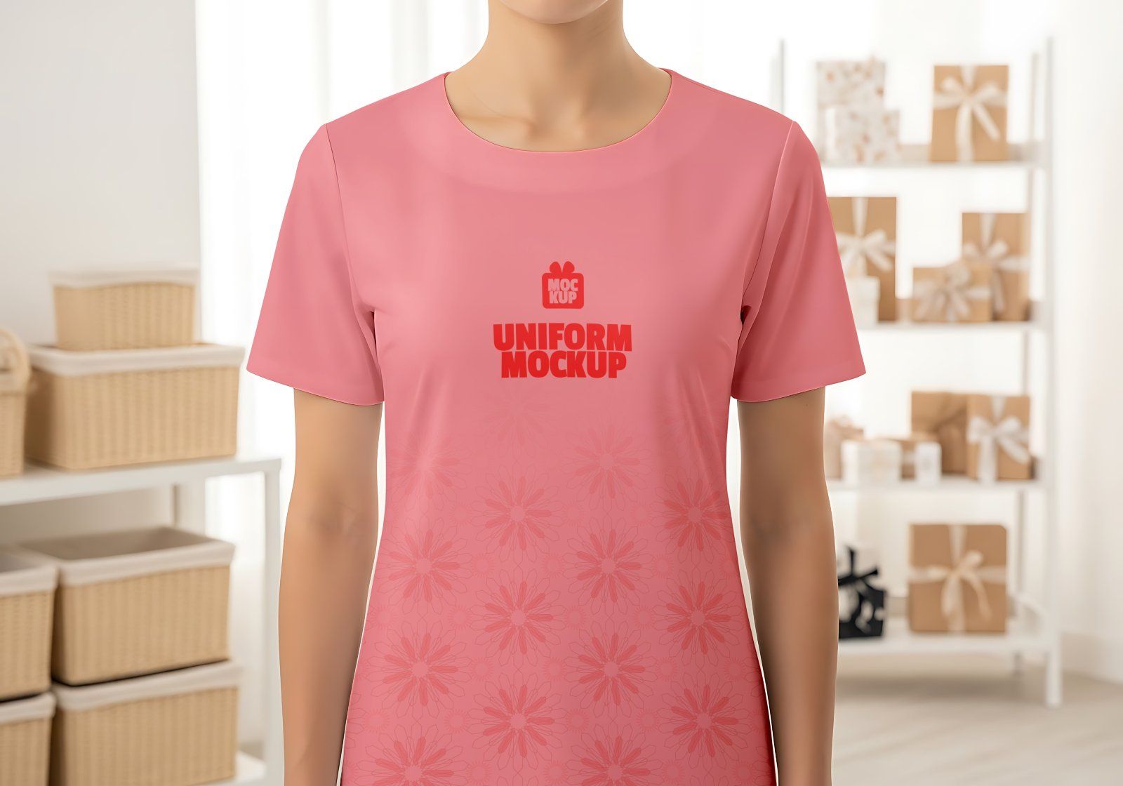 Premium Branding Hampers Store Mockup