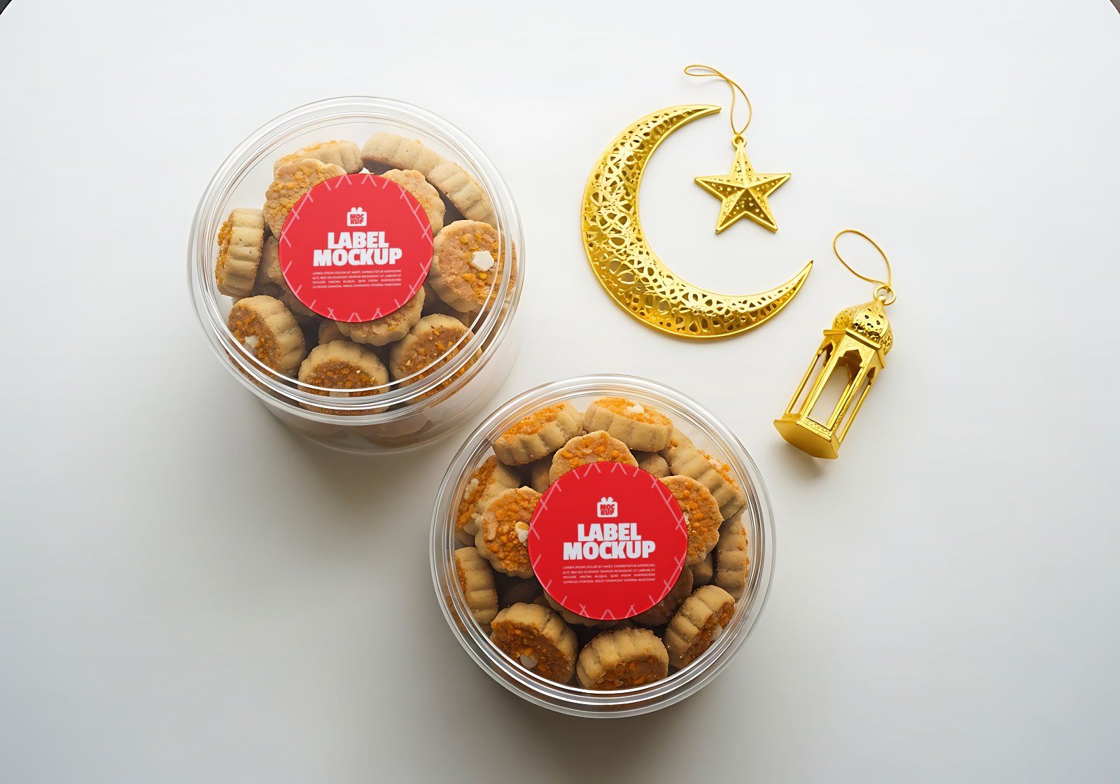 Premium Branding Hampers Store Mockup