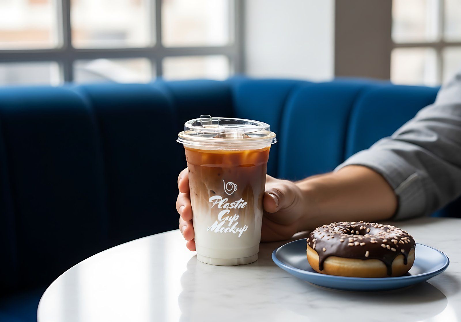 Coffee & Donut Shop Branding Mockup Bundle – 15 Premium PSD Scenes for Cafe Identity