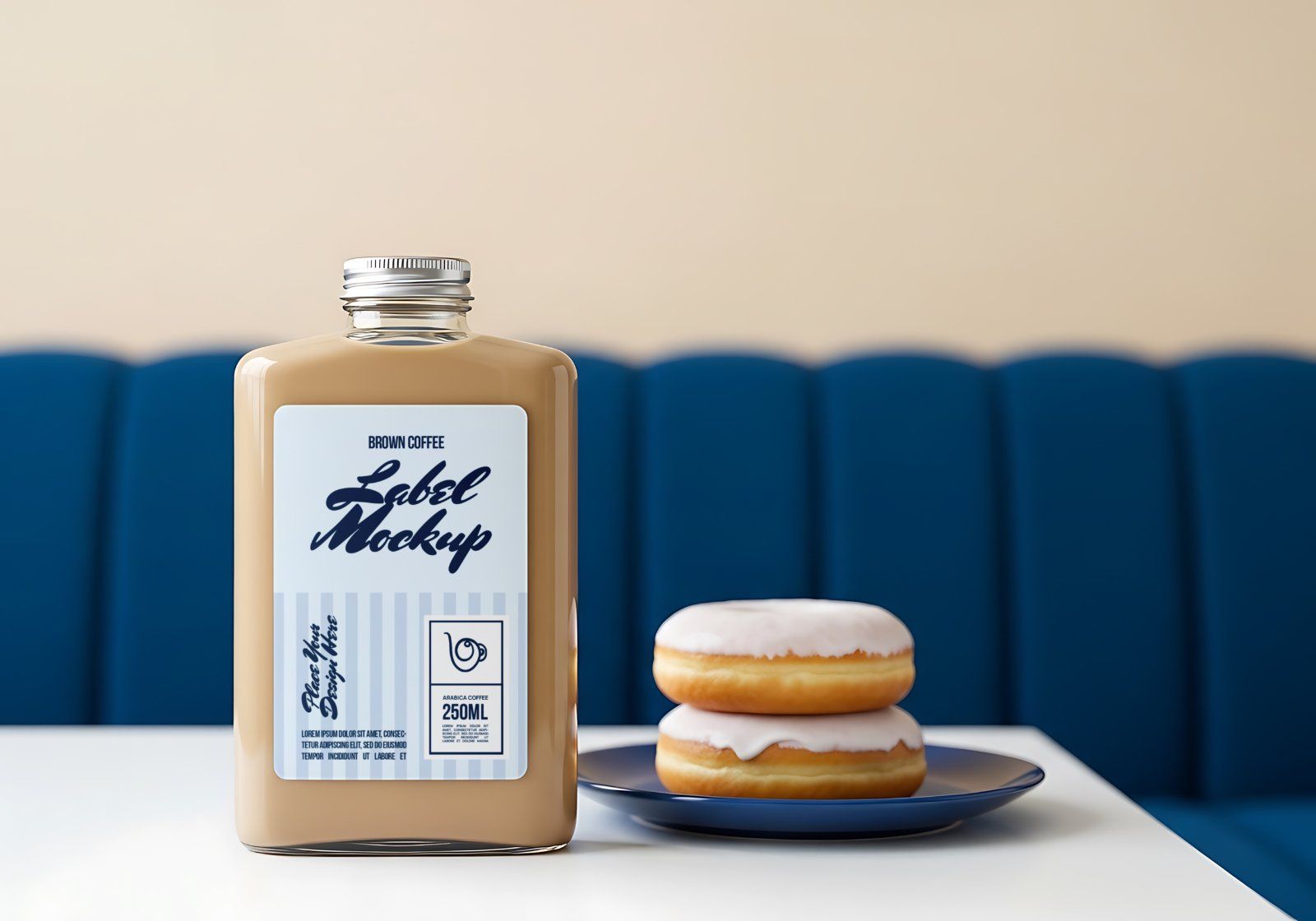 Coffee & Donut Shop Branding Mockup Bundle – 15 Premium PSD Scenes for Cafe Identity