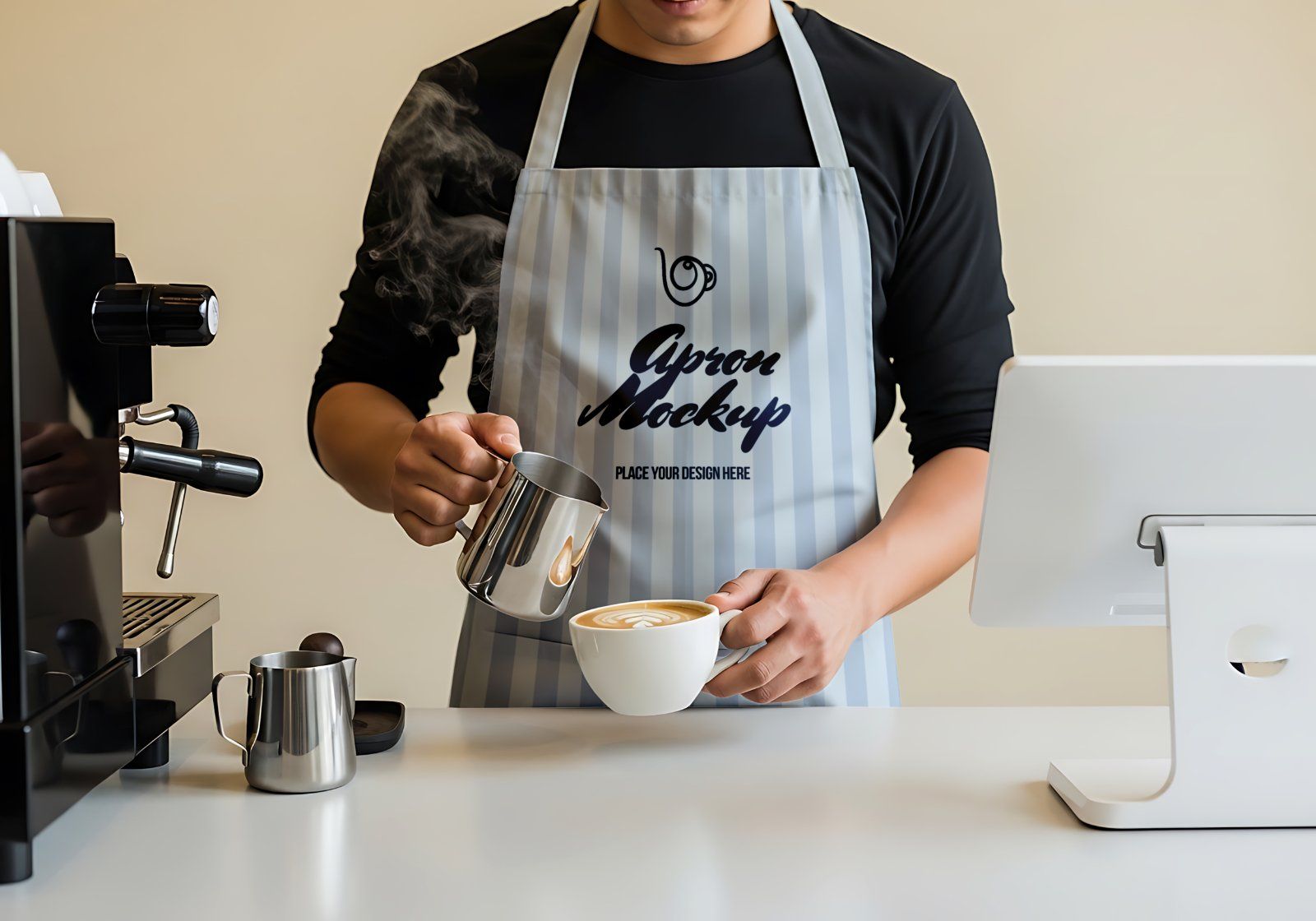 Coffee & Donut Shop Branding Mockup Bundle – 15 Premium PSD Scenes for Cafe Identity