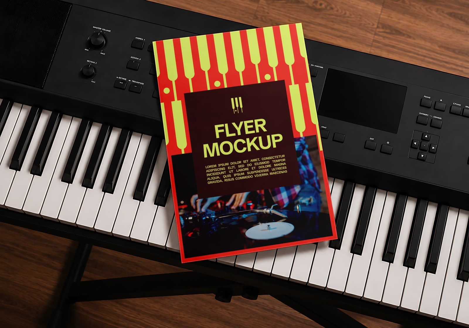 Premium Music Studio Branding Mockup Bundle – 15 Premium PSD Scenes for Audio & Record Label Identit