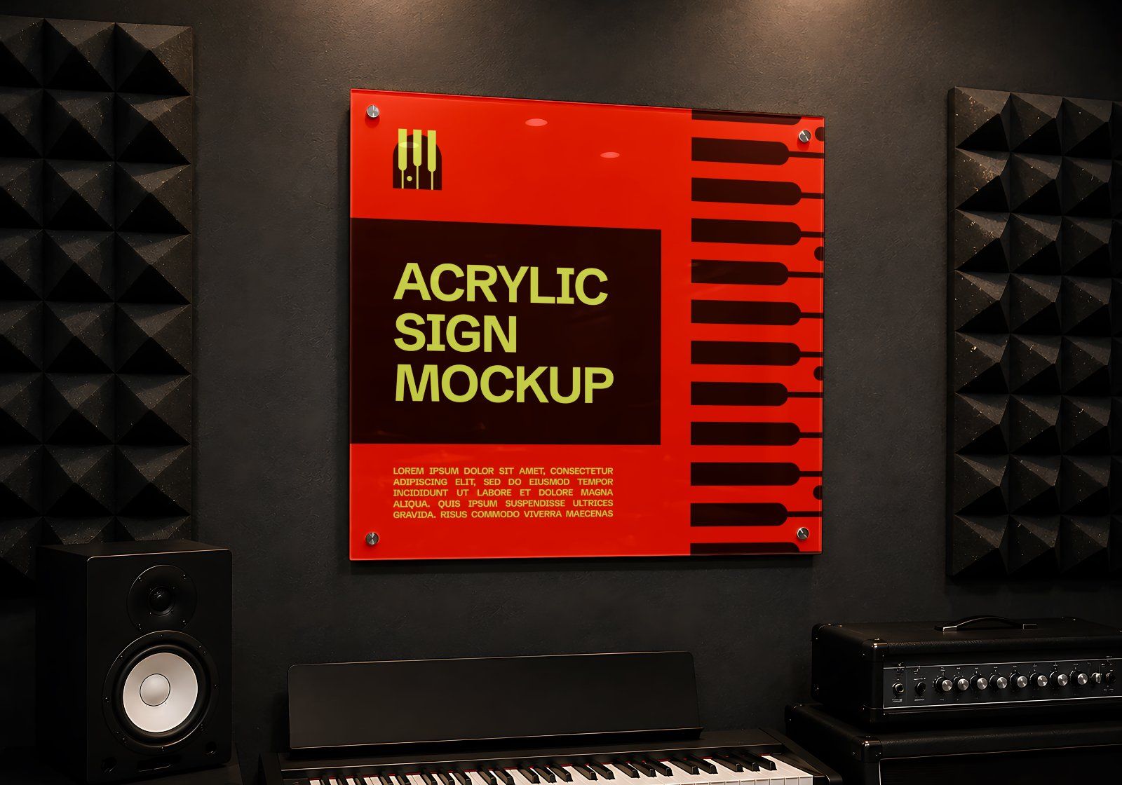 Premium Music Studio Branding Mockup Bundle – 15 Premium PSD Scenes for Audio & Record Label Identit