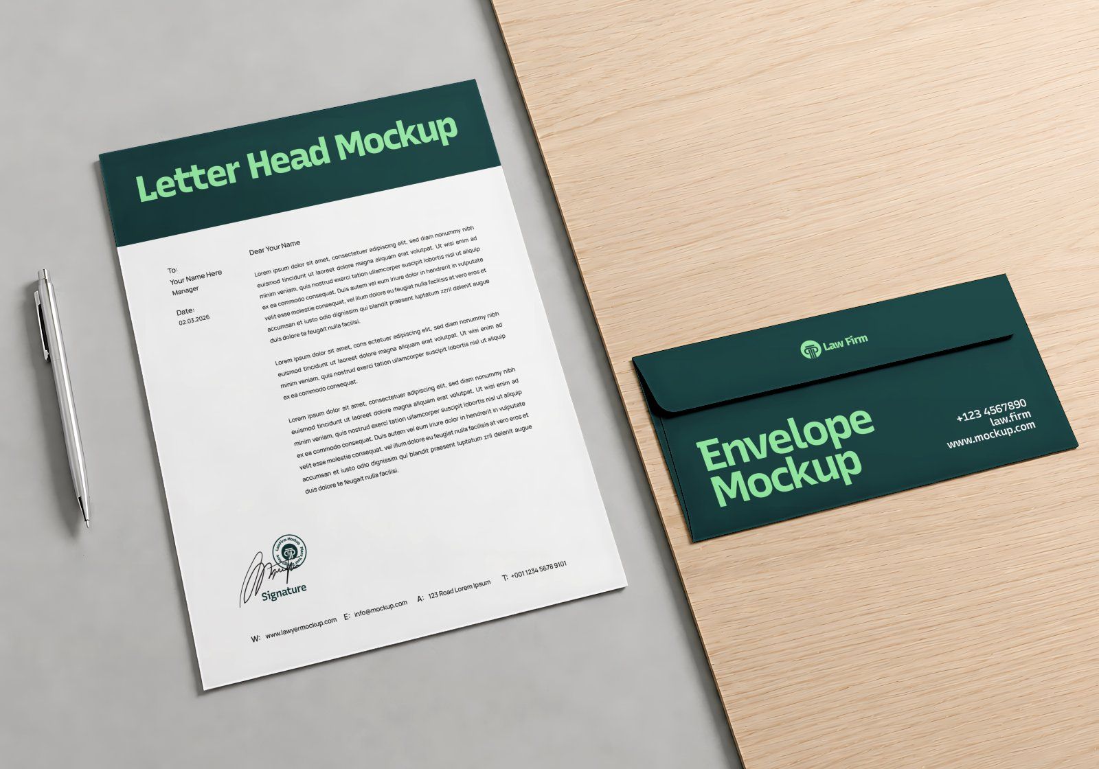 Premium Law Firm Branding Mockup Bundle – 15 Corporate PSD Scenes for Attorney, Lawyer