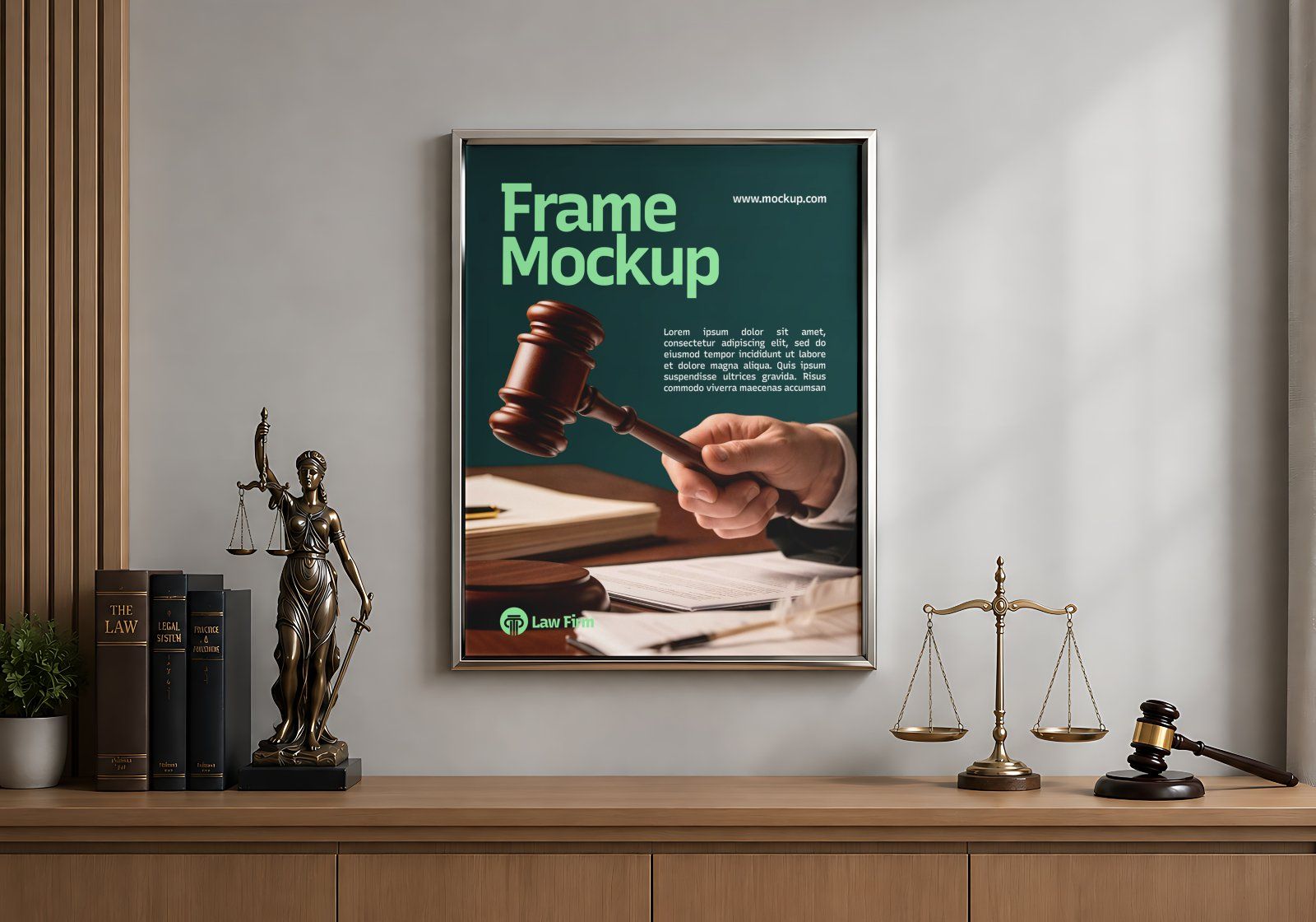 Premium Law Firm Branding Mockup Bundle – 15 Corporate PSD Scenes for Attorney, Lawyer