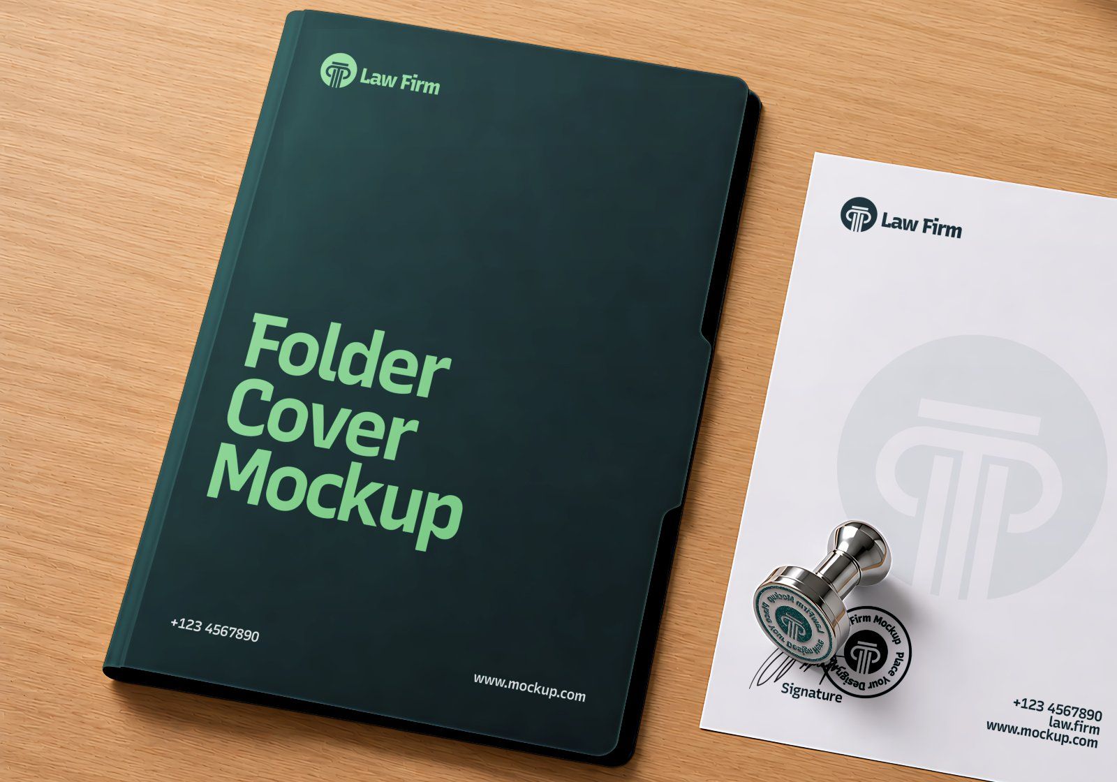 Premium Law Firm Branding Mockup Bundle – 15 Corporate PSD Scenes for Attorney, Lawyer