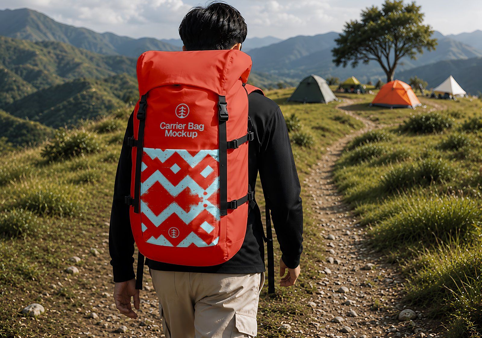 Outdoor Gear Set Mockup Bundle - 15 PSD Templates  Camping & Hiking Outdoor Gear Brand Identity — image 20