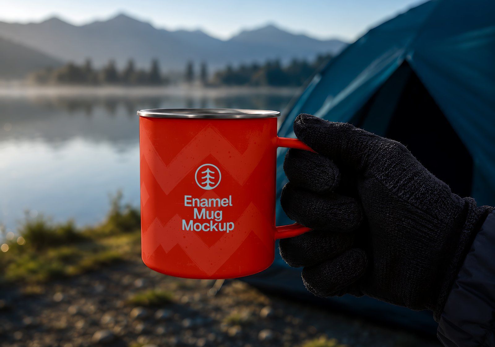 Outdoor Gear Set Mockup Bundle - 15 PSD Templates  Camping & Hiking Outdoor Gear Brand Identity — image 12