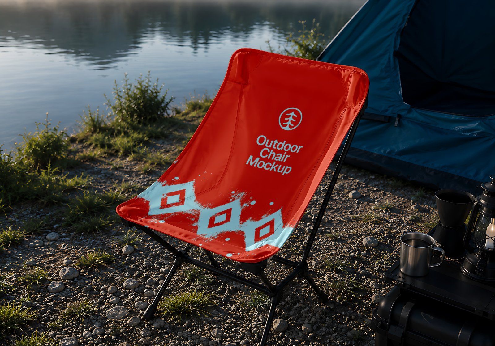 Outdoor Gear Set Mockup Bundle - 15 PSD Templates  Camping & Hiking Outdoor Gear Brand Identity — image 10