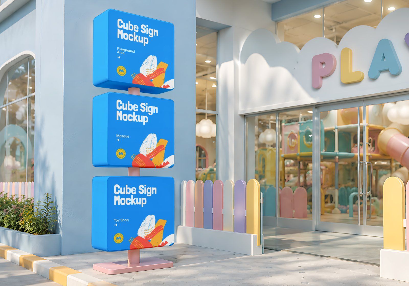 Kids Playground Branding Mockup Bundle - 15 PSD Templates  Indoor Playground & Kids Zone Brand — image 19