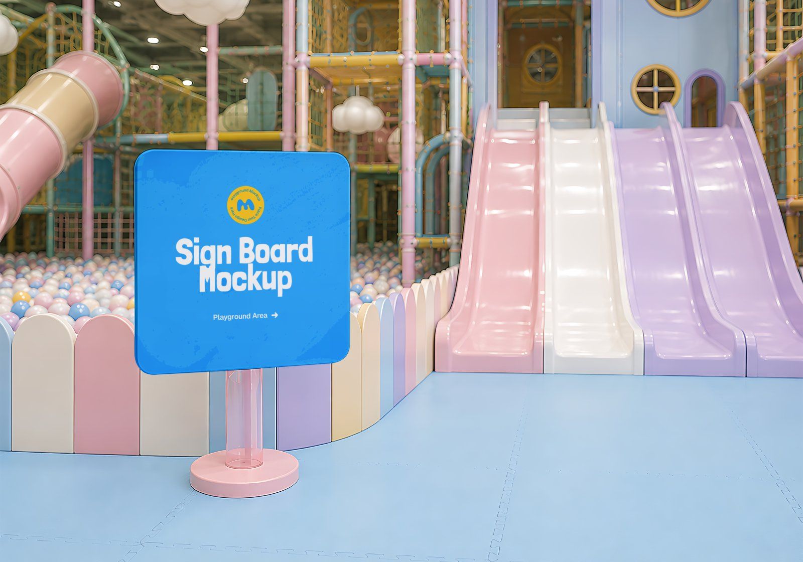 Kids Playground Branding Mockup Bundle - 15 PSD Templates  Indoor Playground & Kids Zone Brand — image 18