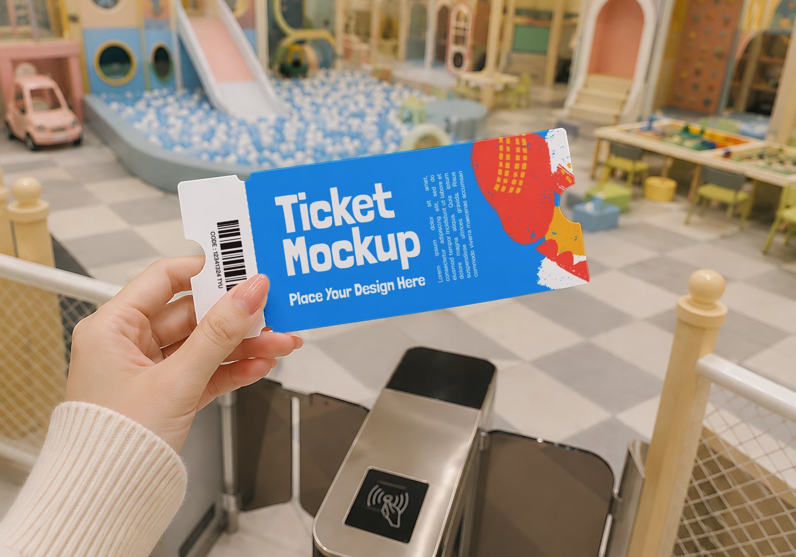 Kids Playground Branding Mockup Bundle - 15 PSD Templates  Indoor Playground & Kids Zone Brand — image 6