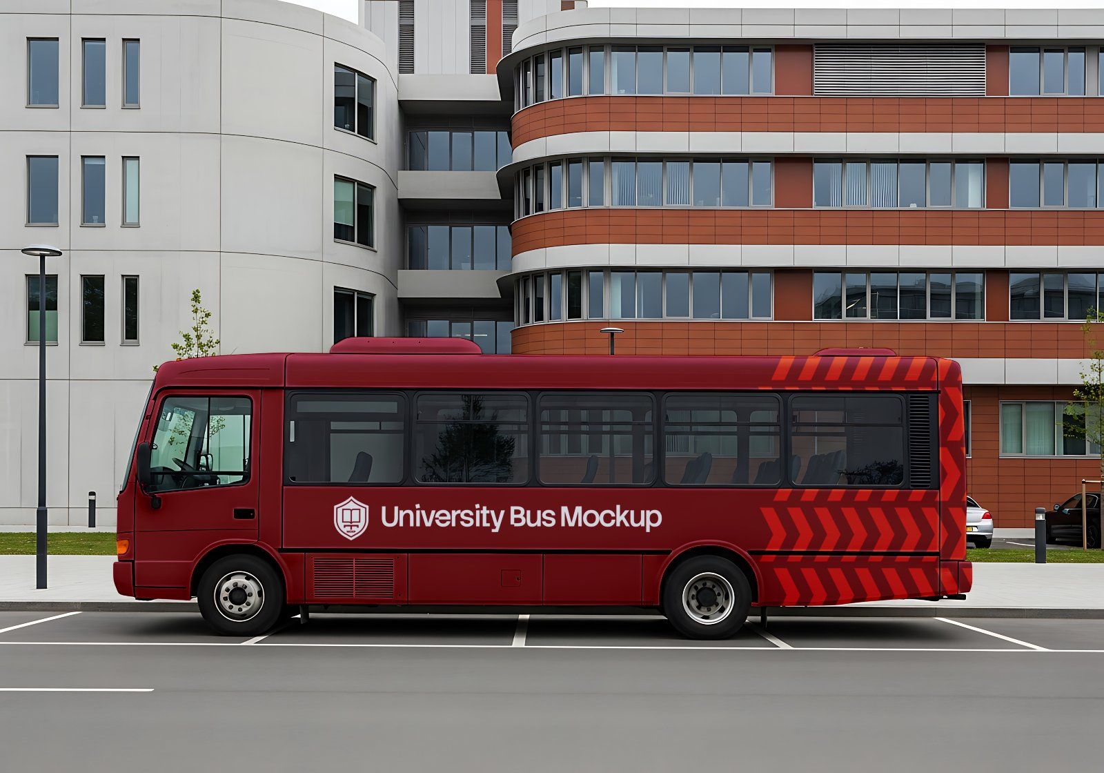 University Branding Mockup Bundle – 15 PSD Templates for Campus Signage, Uniforms, Posters & Bus Adv