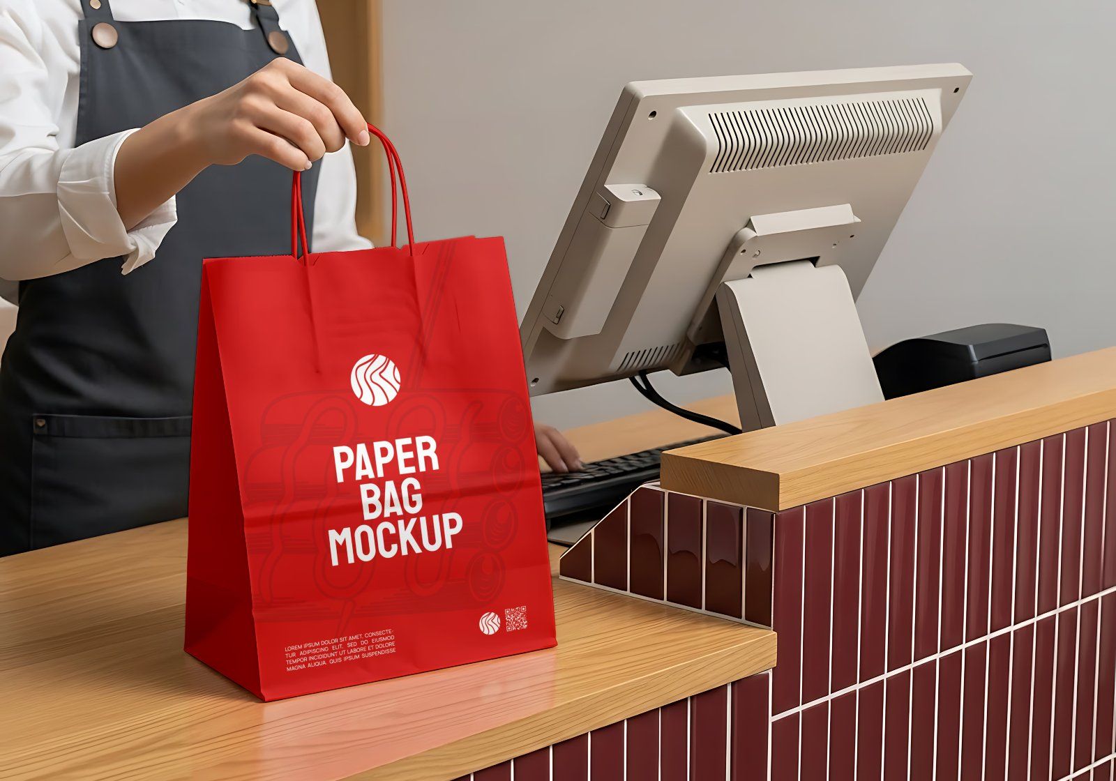 Korean Restaurant Mockup Bundle PSD – 15 Mockup Food Branding & Interior Design