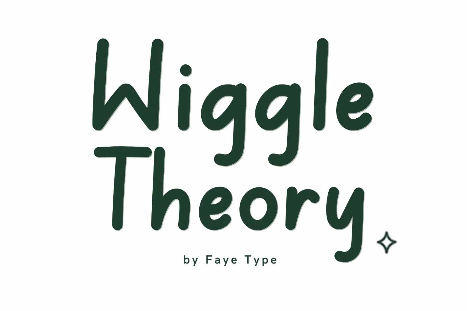 Wiggle Theory - Font with Doodles, Playful Rounded Lettering — image 2