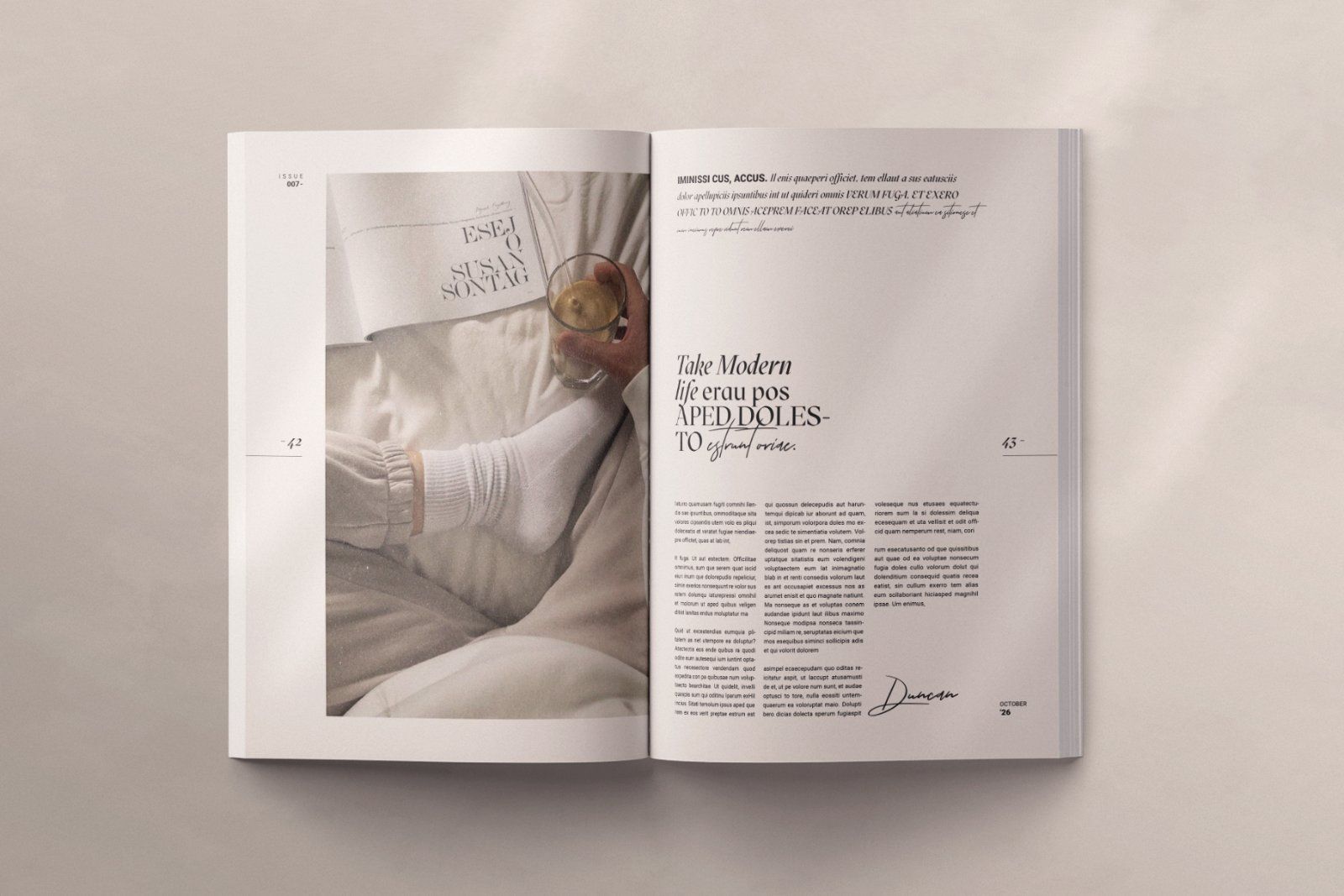 The Life Style Magazine Template