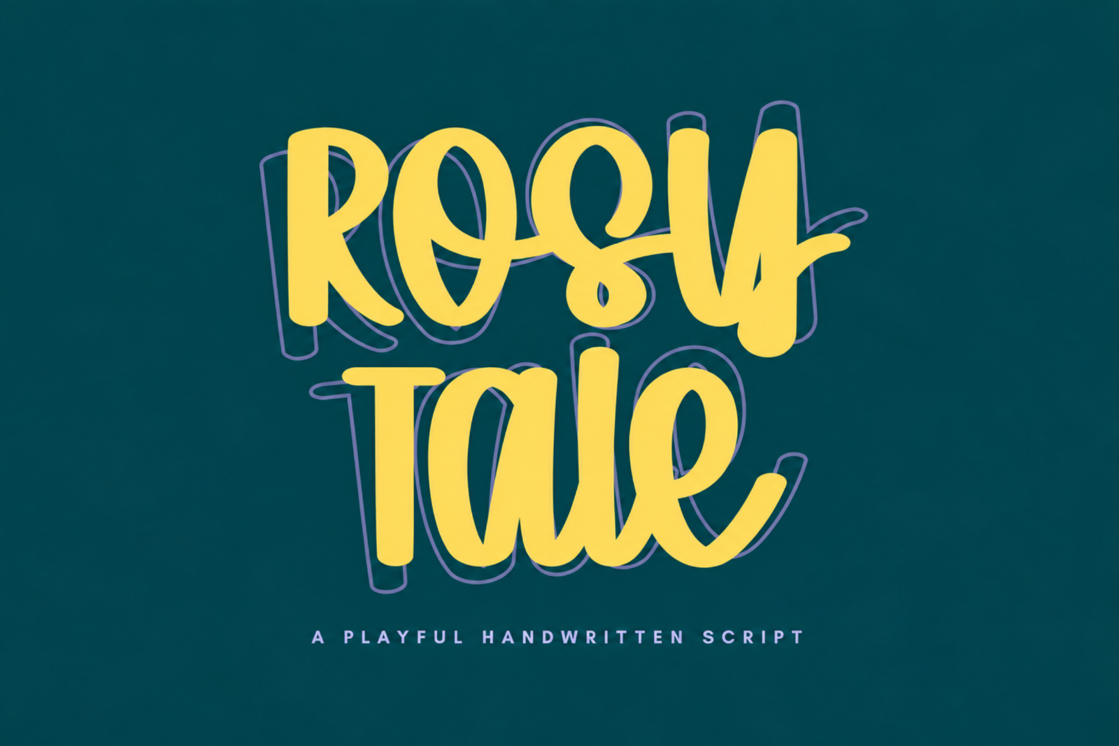 Rosy Tale — Playful Handwritten Script Font — image 19