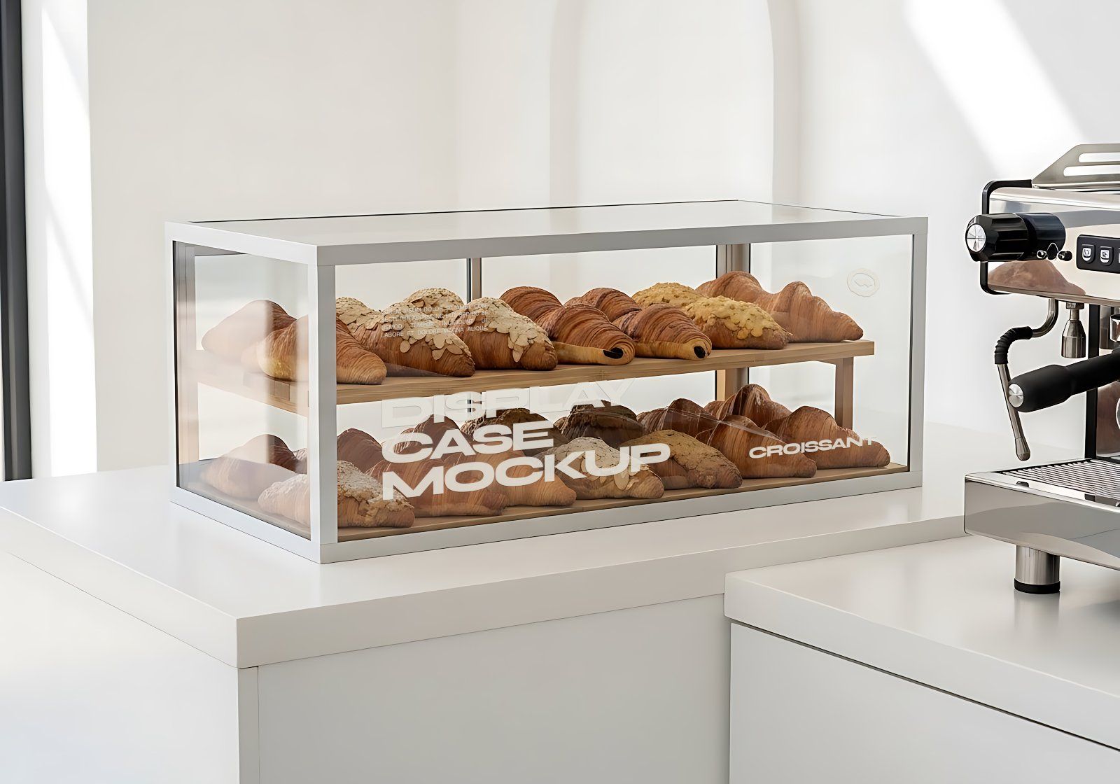 Premium Branding Green Coffee Mockup