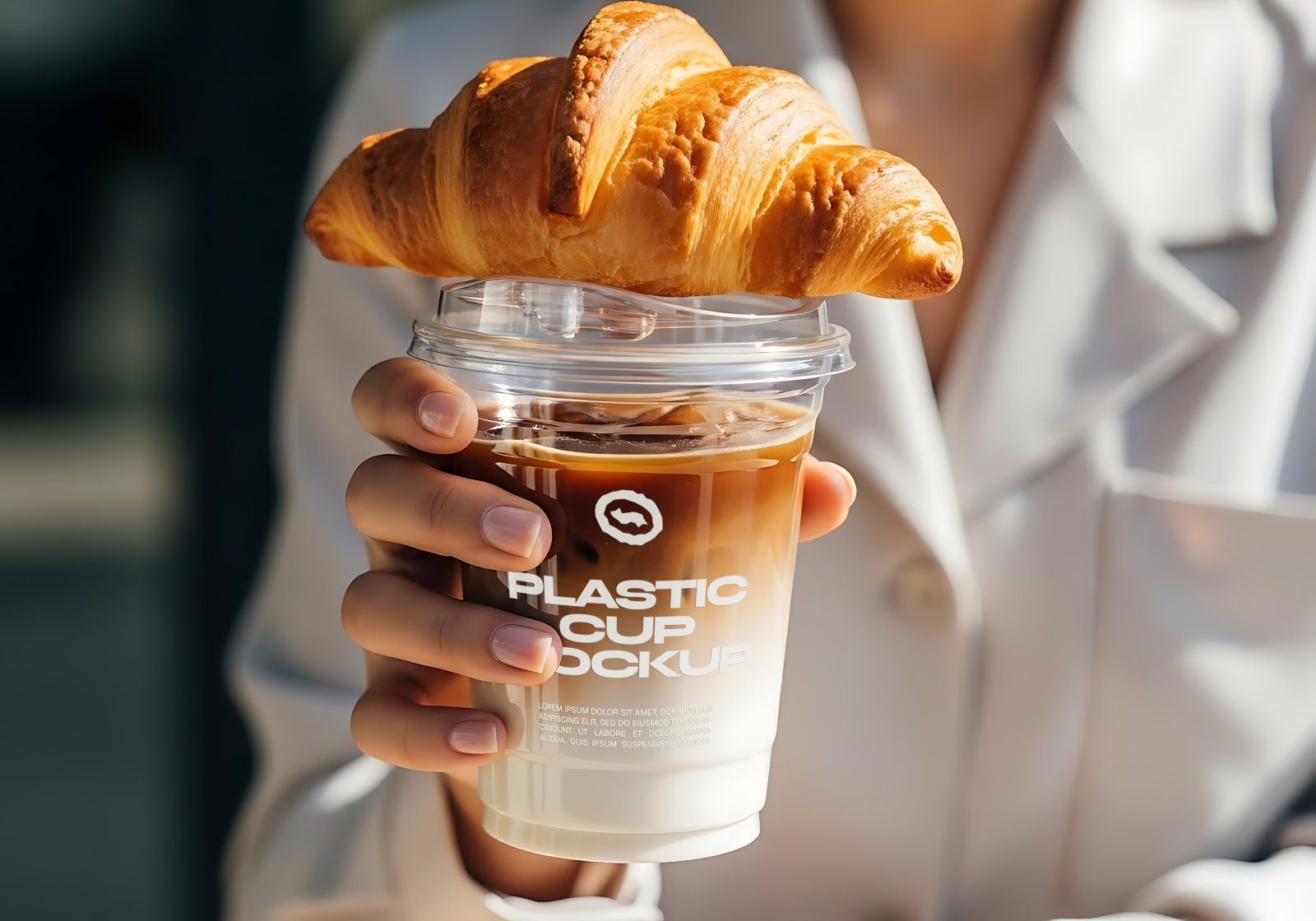 Premium Branding Green Coffee Mockup