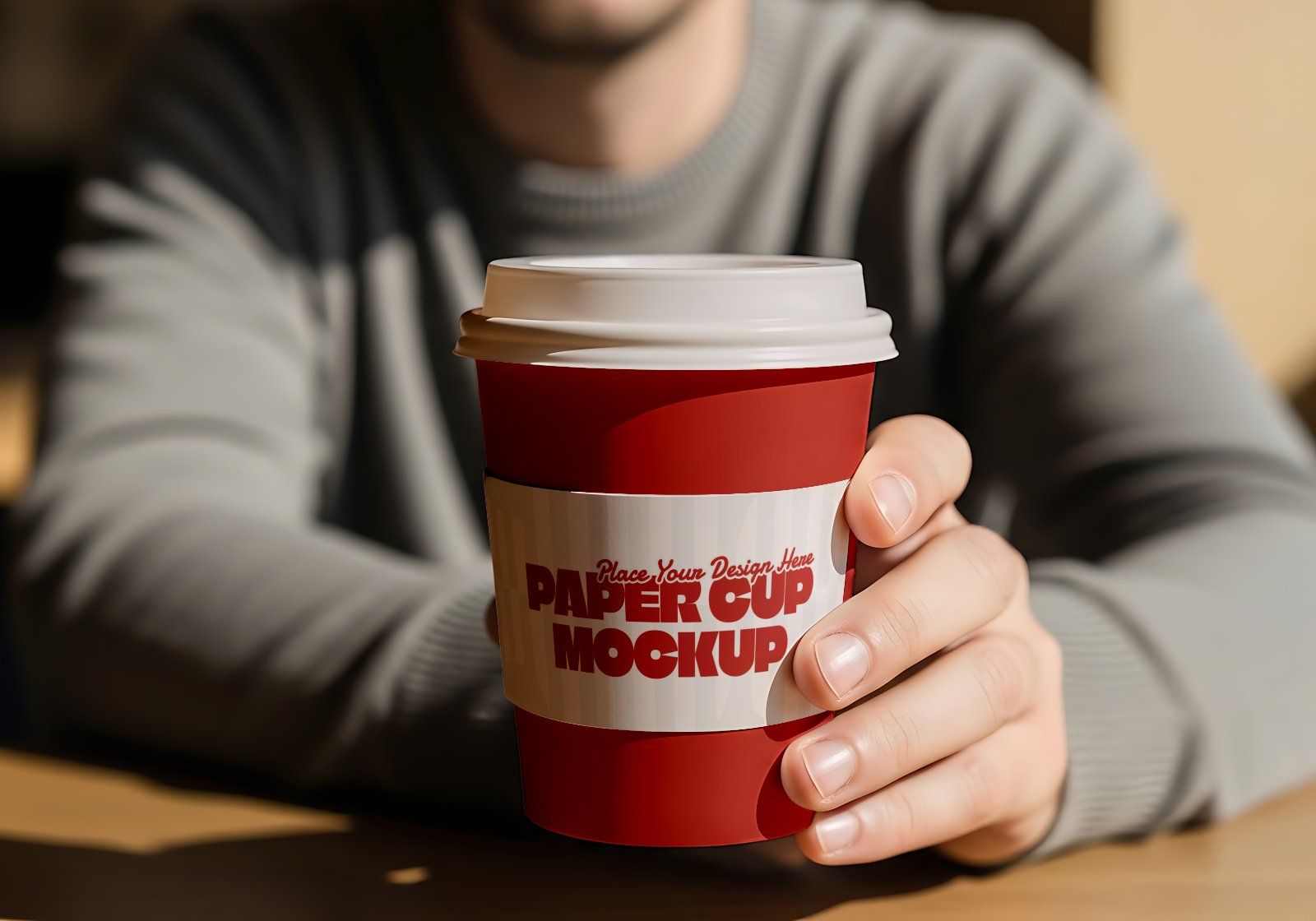 Premium Branding Coffee Store Mockup