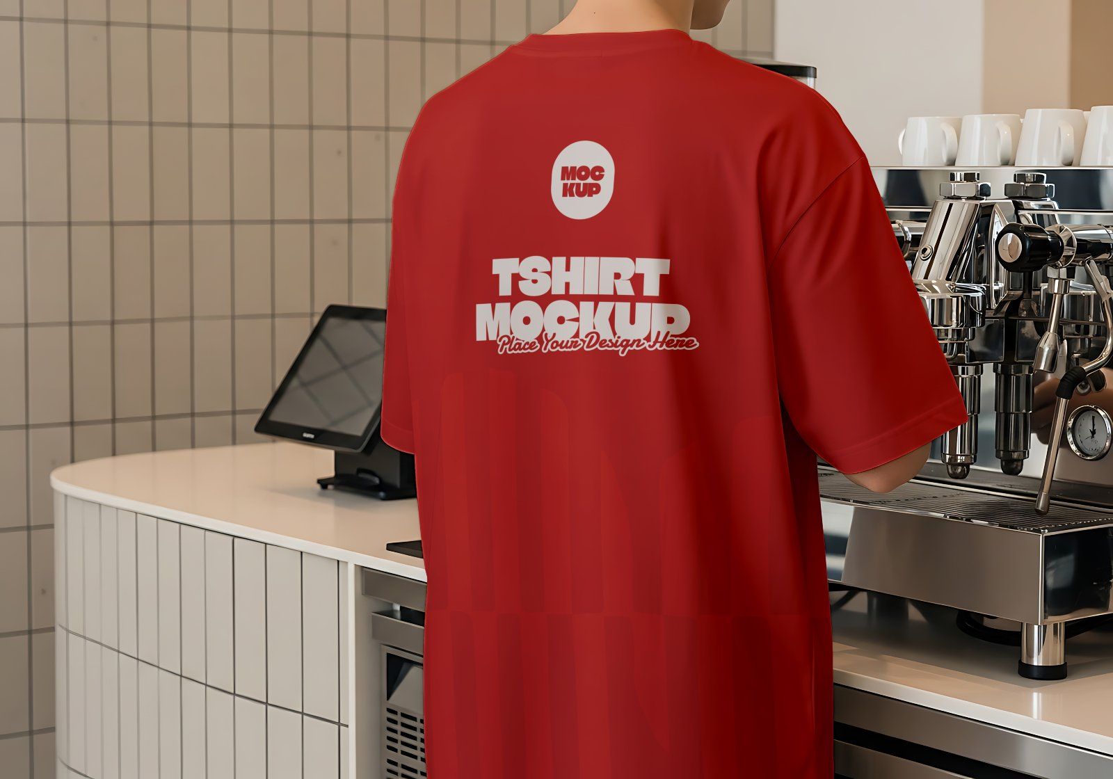 Premium Branding Coffee Store Mockup