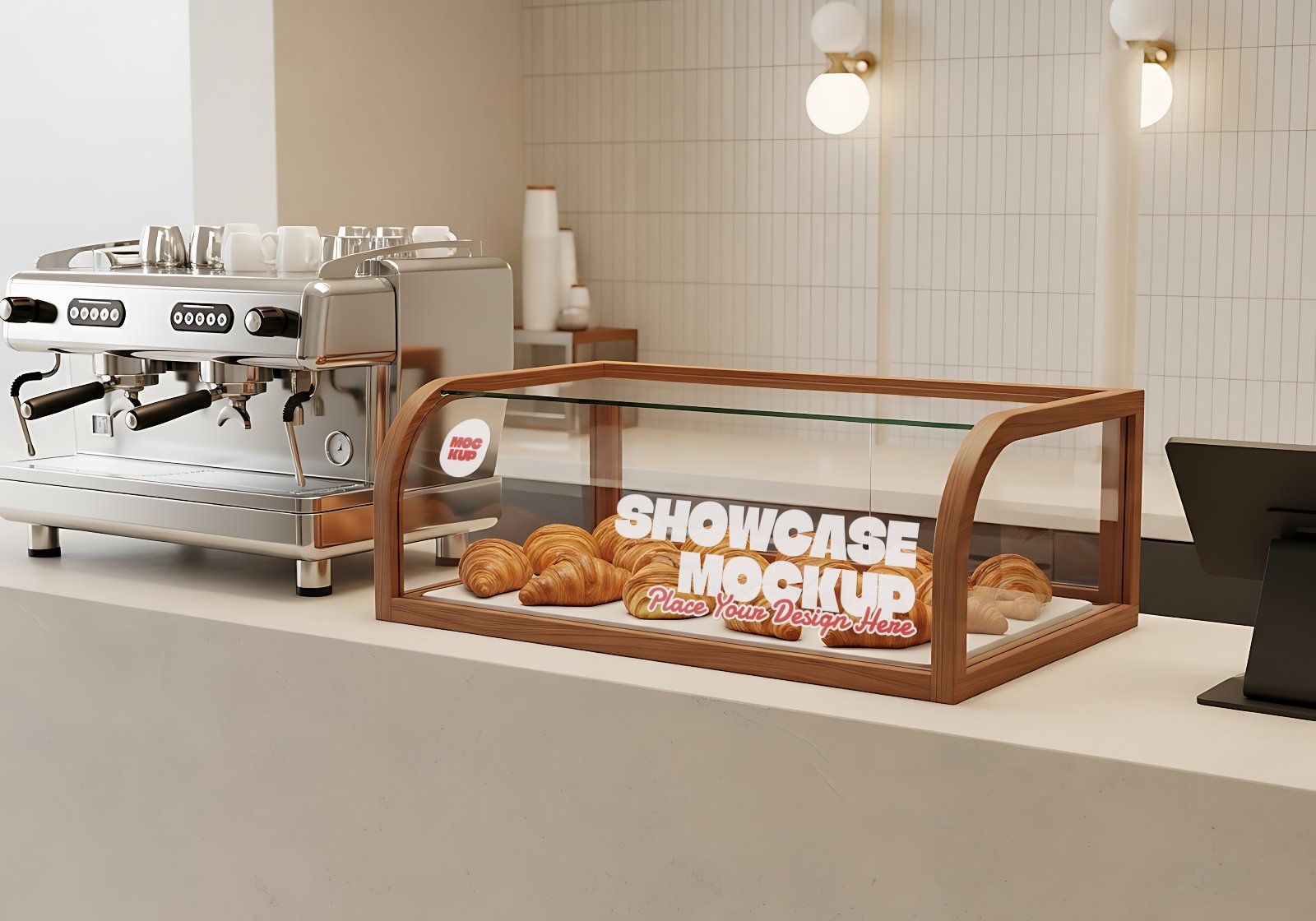 Premium Branding Coffee Store Mockup