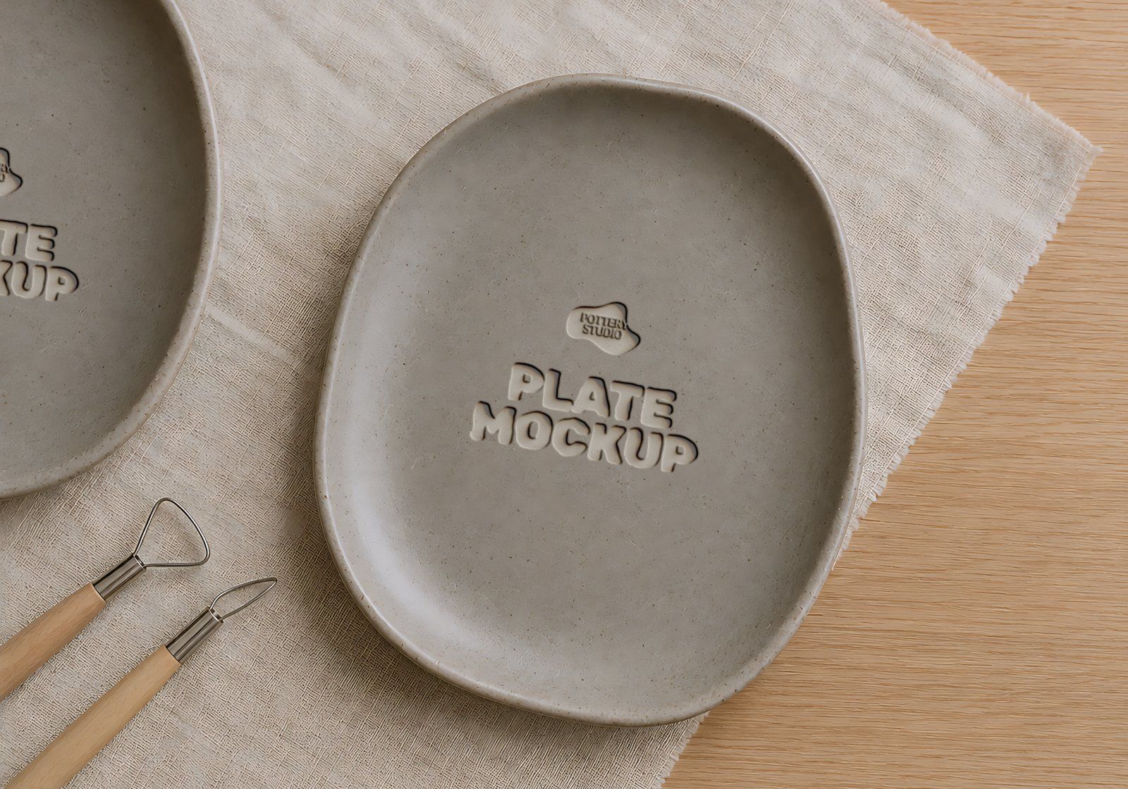 Pottery Studio Branding Mockup Bundle - 15 PSD Templates Ceramic & Pottery Studio Brand Identity Moc — image 13