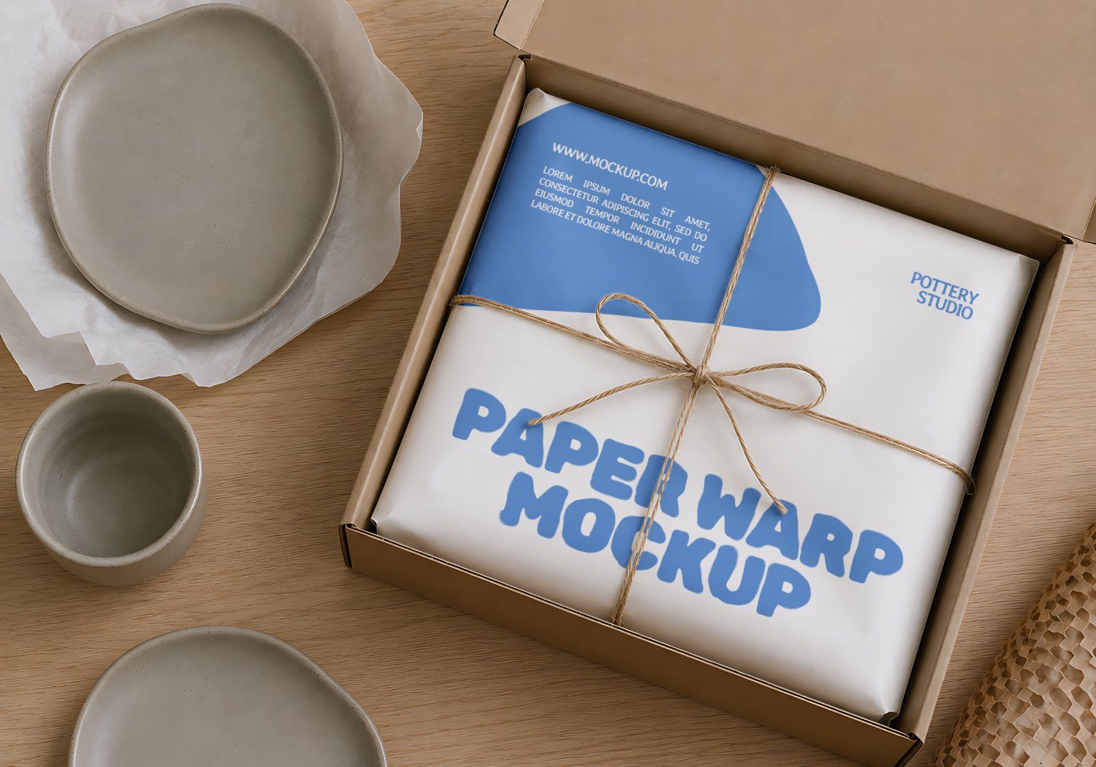 Pottery Studio Branding Mockup Bundle - 15 PSD Templates Ceramic & Pottery Studio Brand Identity Moc — image 9