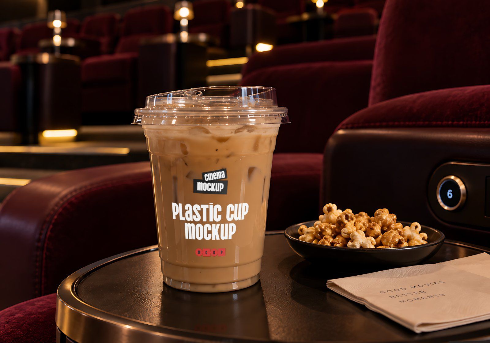 Cinema Branding Mockup Pack - 15 Movie Theater PSD Mockups — image 16
