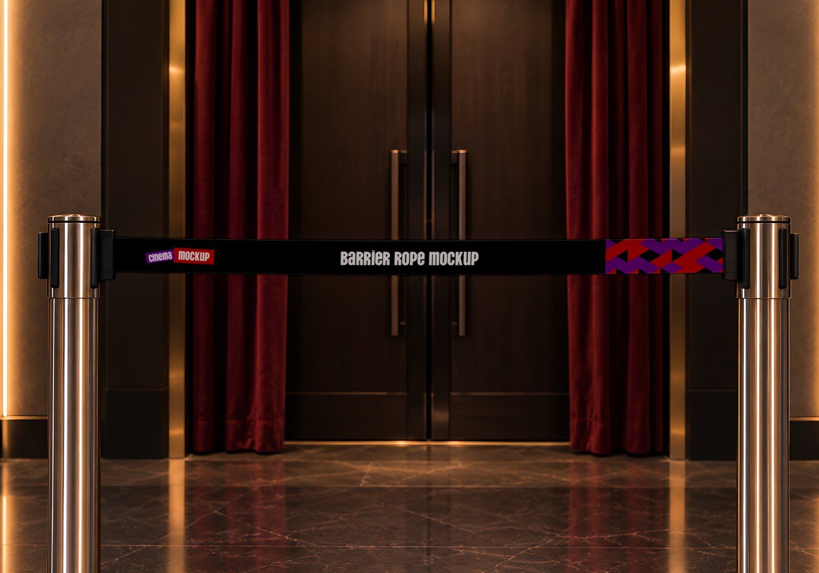 Cinema Branding Mockup Pack - 15 Movie Theater PSD Mockups — image 7