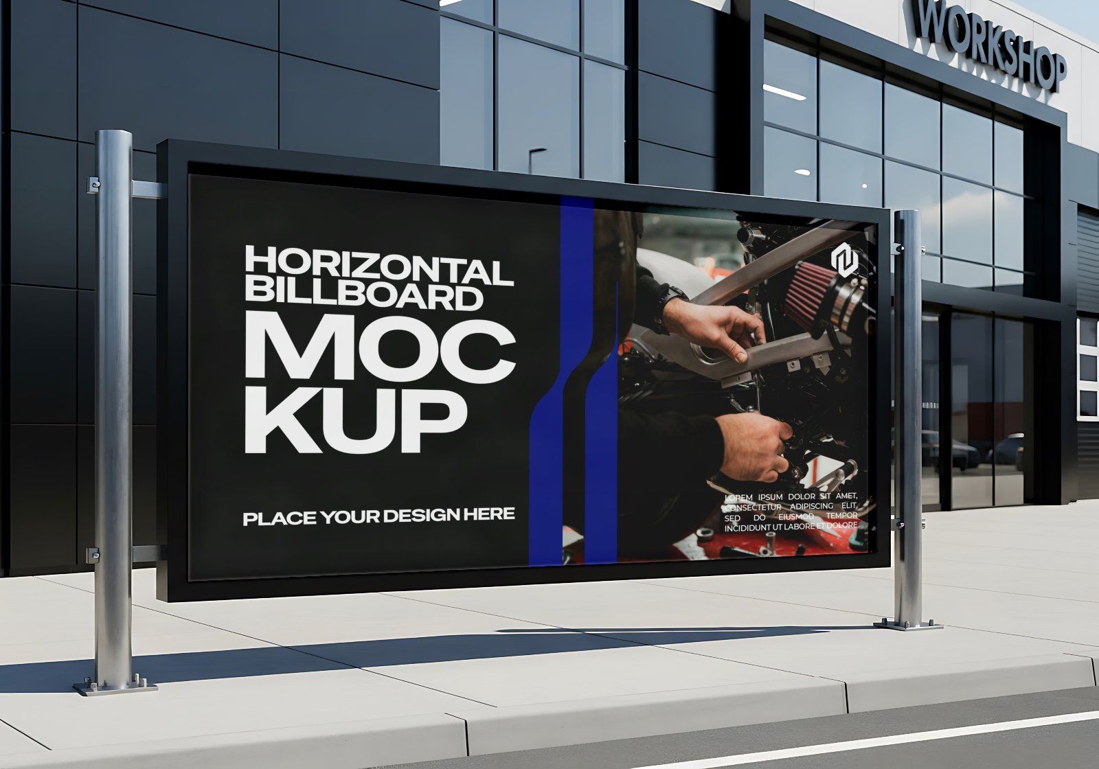 15 Repair Shop Mockup Bundle Mechanic Branding Kit Workshop