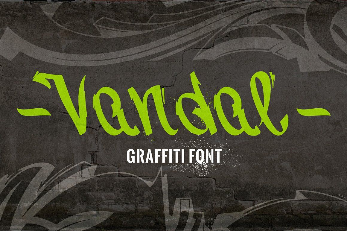 Vandal - Graffiti Font