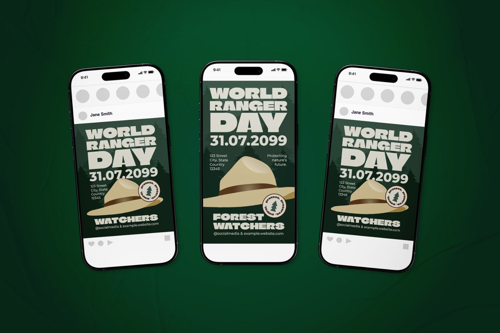 World Ranger Day Event Flyer Set — image 1