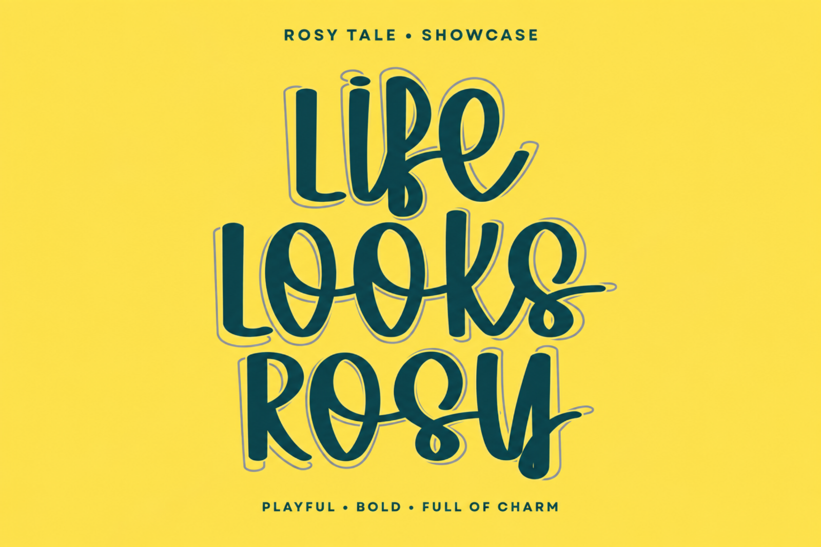 Rosy Tale — Playful Handwritten Script Font — image 2