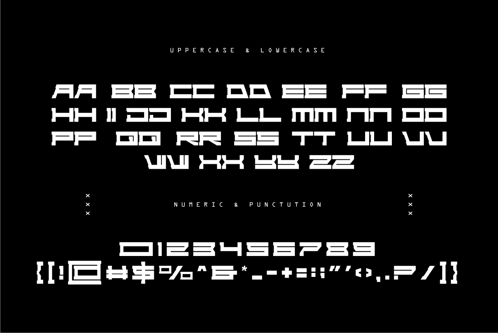Arox - Futuristic Display Font — image 2