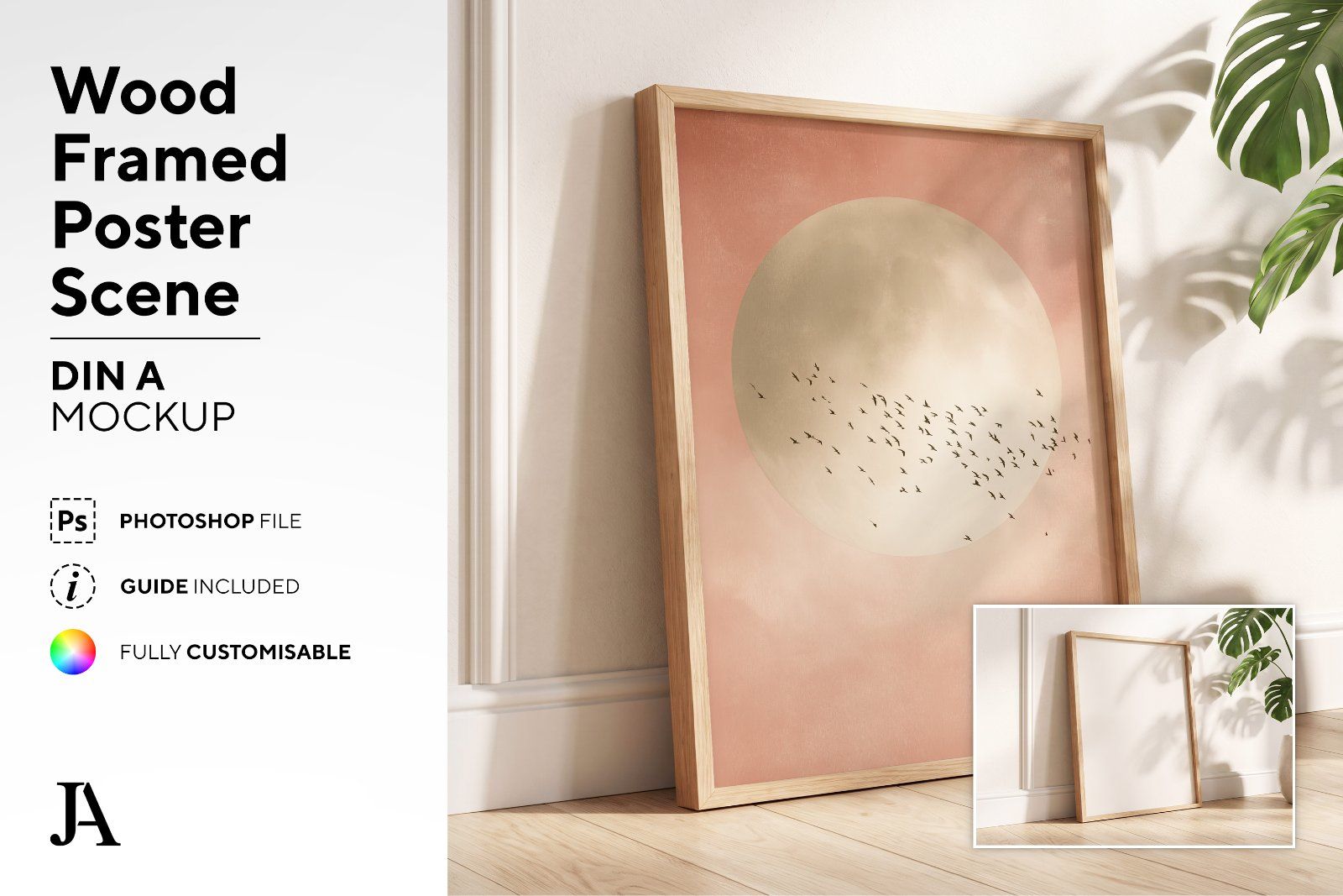 Wood Framed Poster | DIN A PSD — image 2