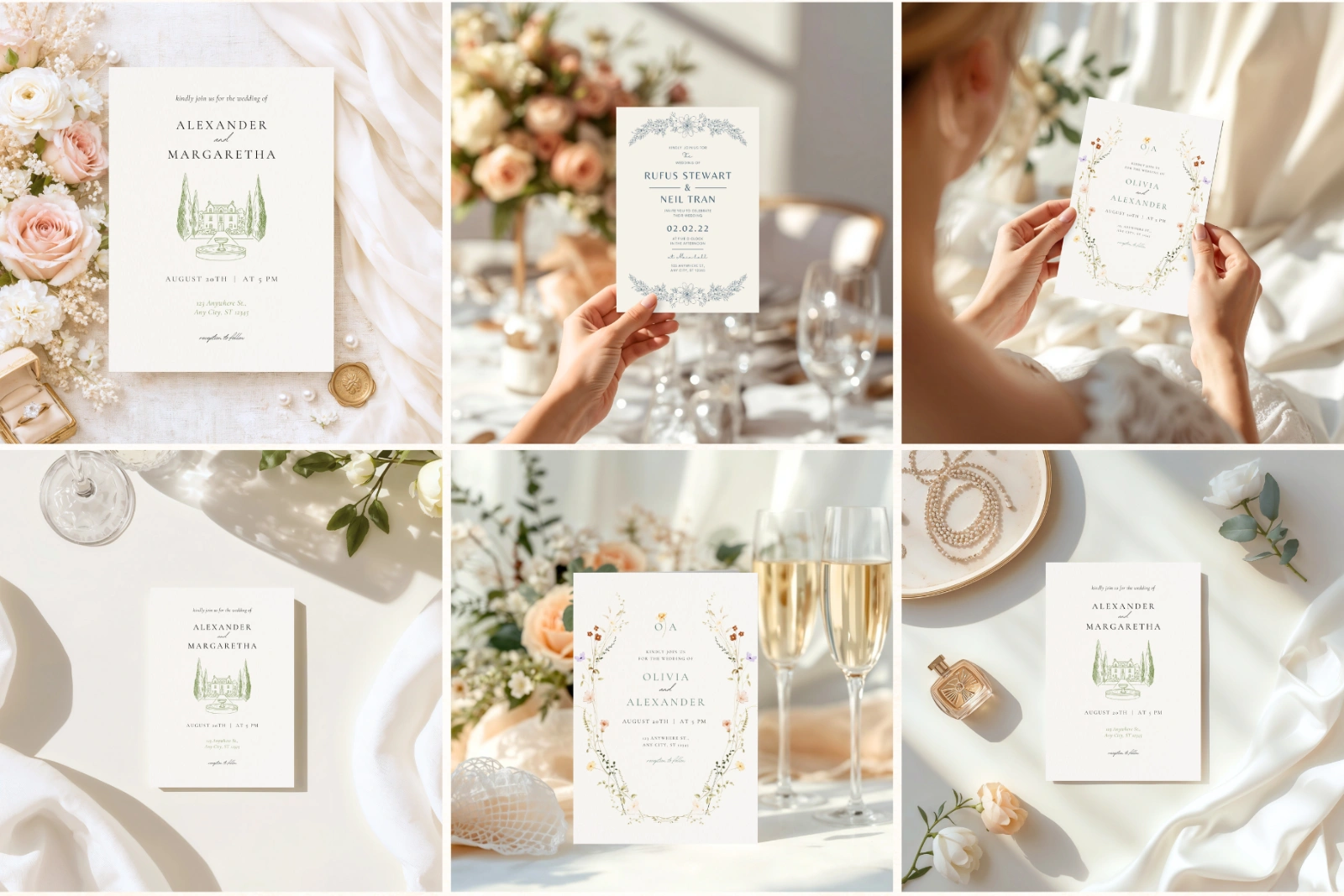 Wedding Invitation Canva Mockups — image 2