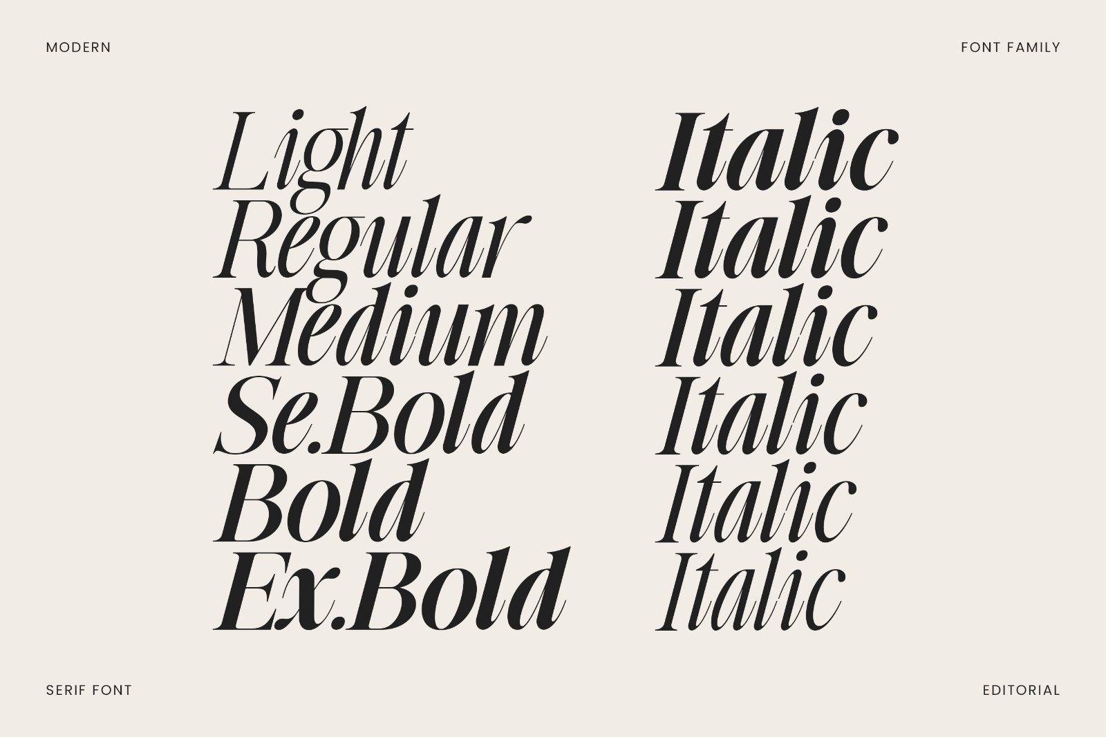 Grand Nineties Classy Serif Family