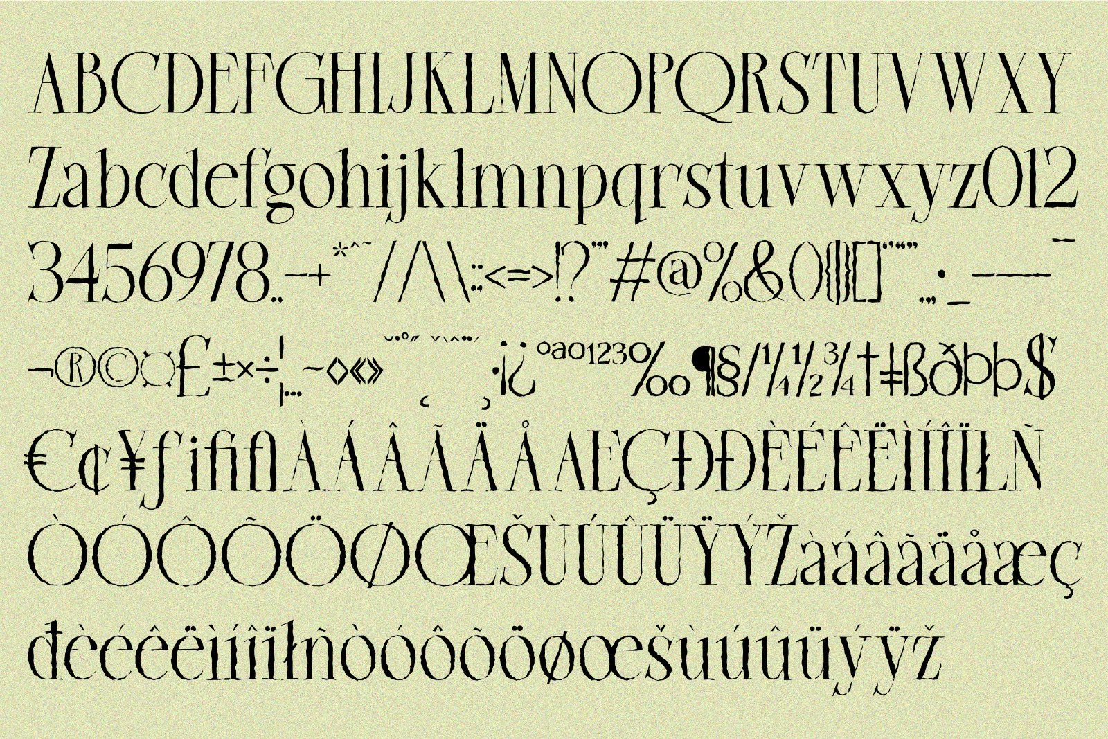 Magora | Modern Distressed Serif