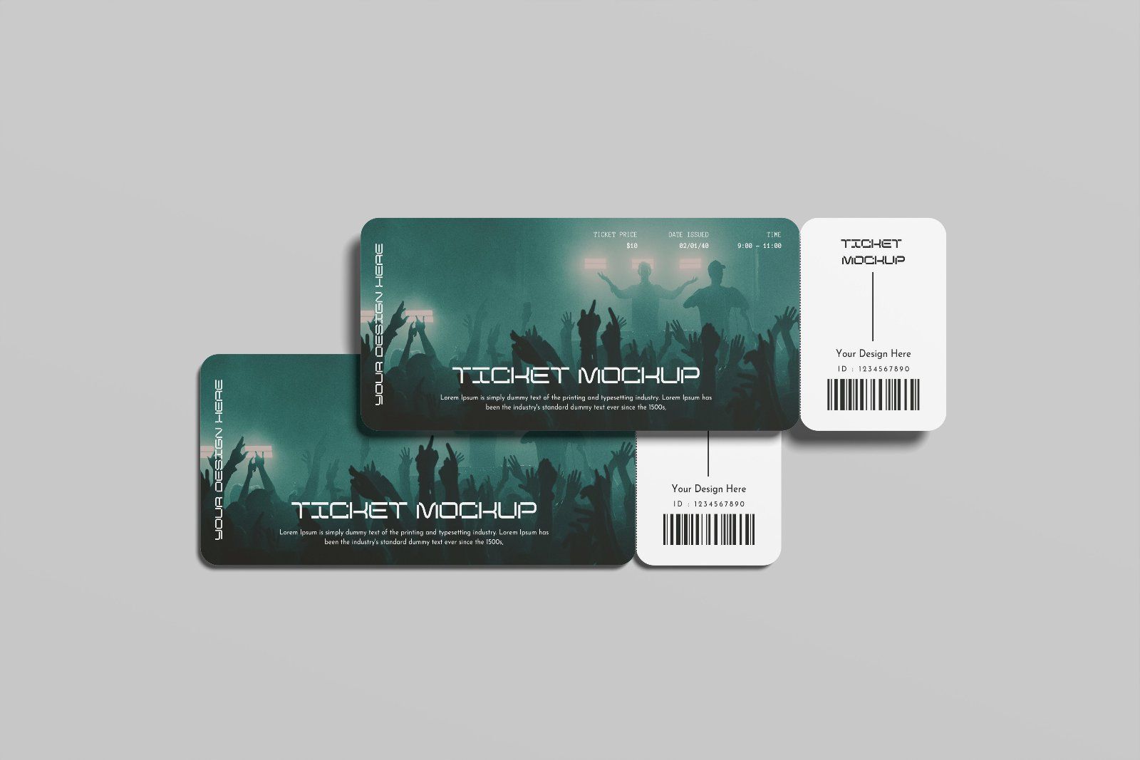 Ticket Mockup