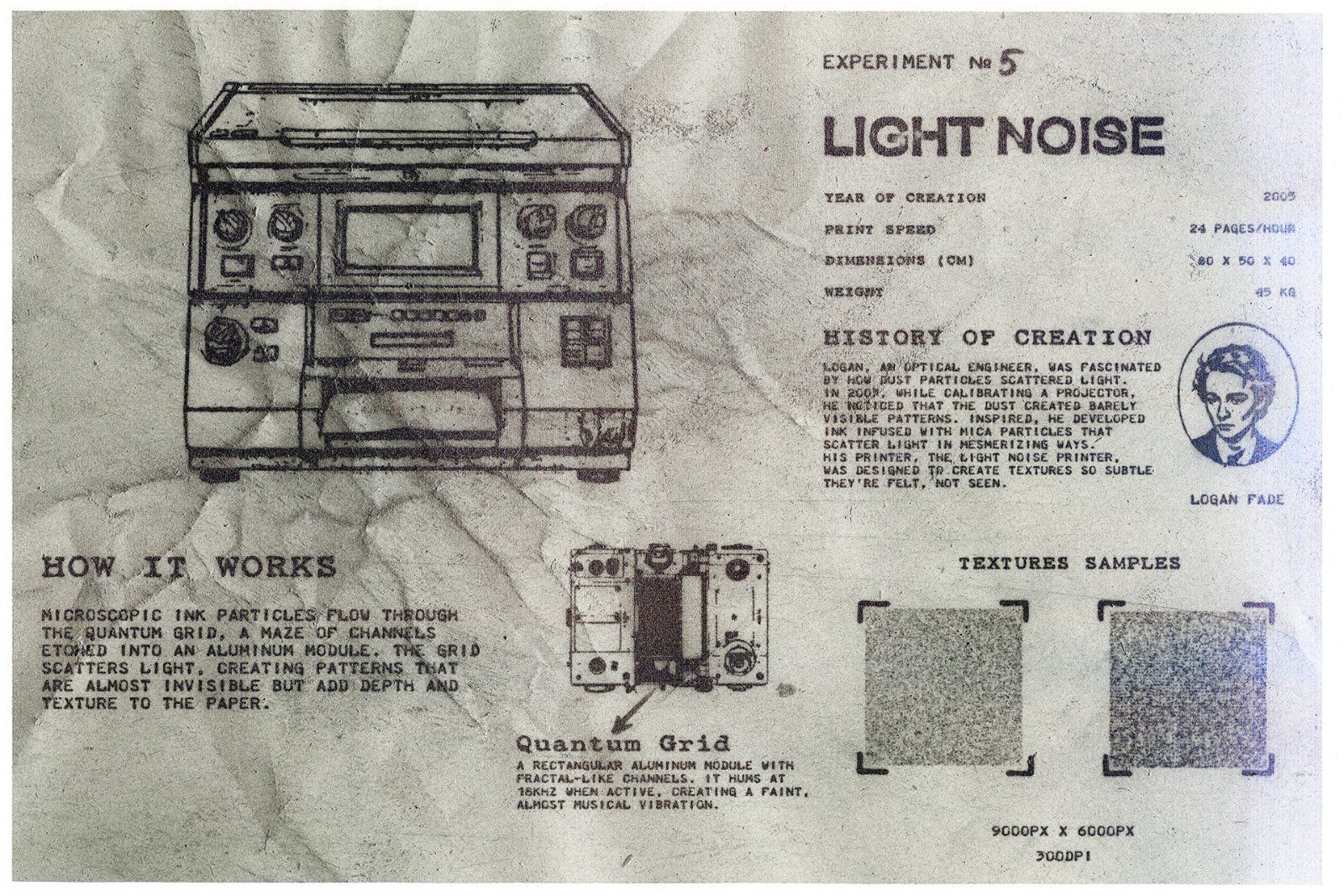 LIGHT NOISE PRINTER TEXTURE PACK